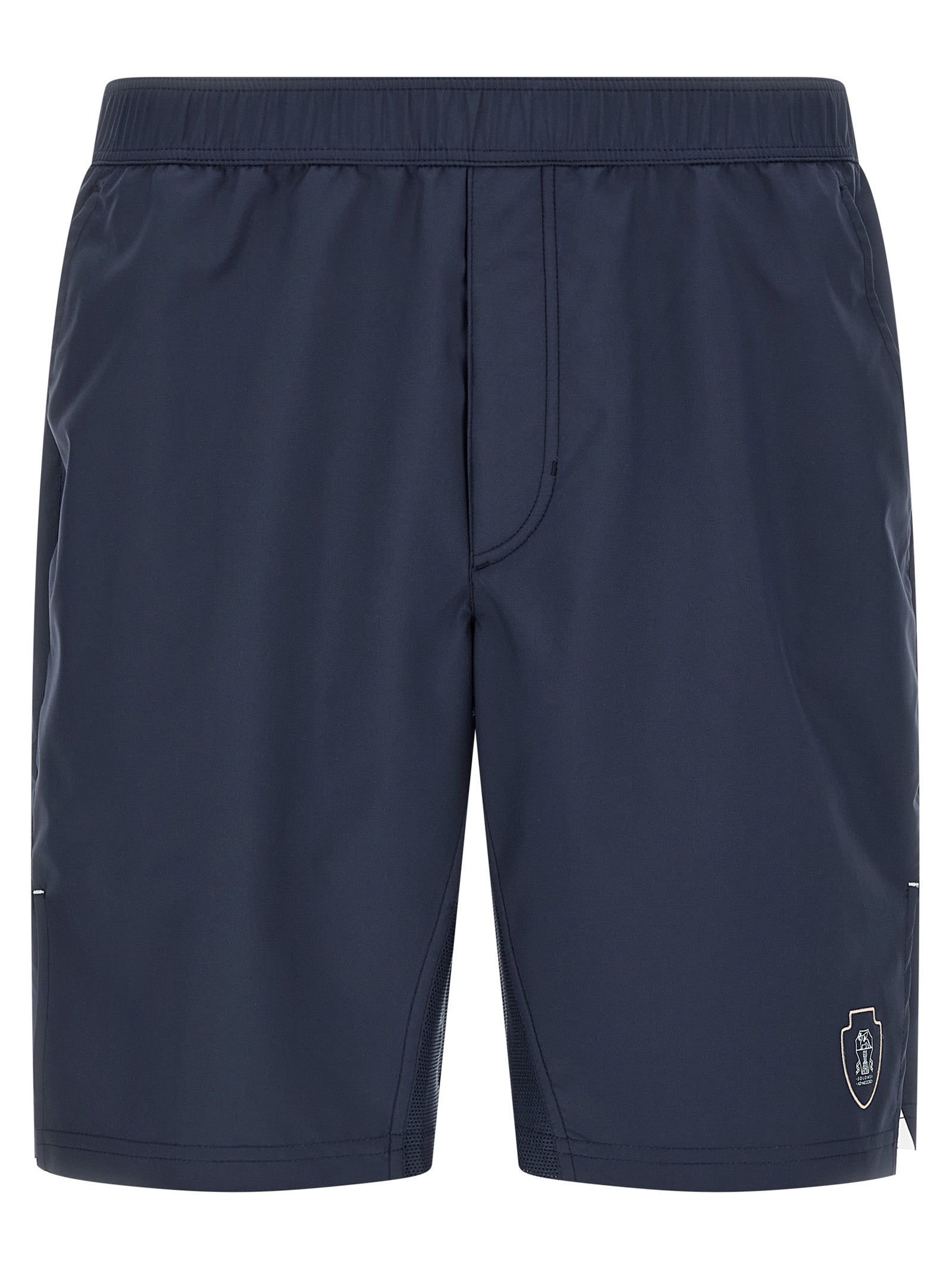 Brunello Cucinelli Blue Polyester Bermuda Shorts - Timeless Luxury