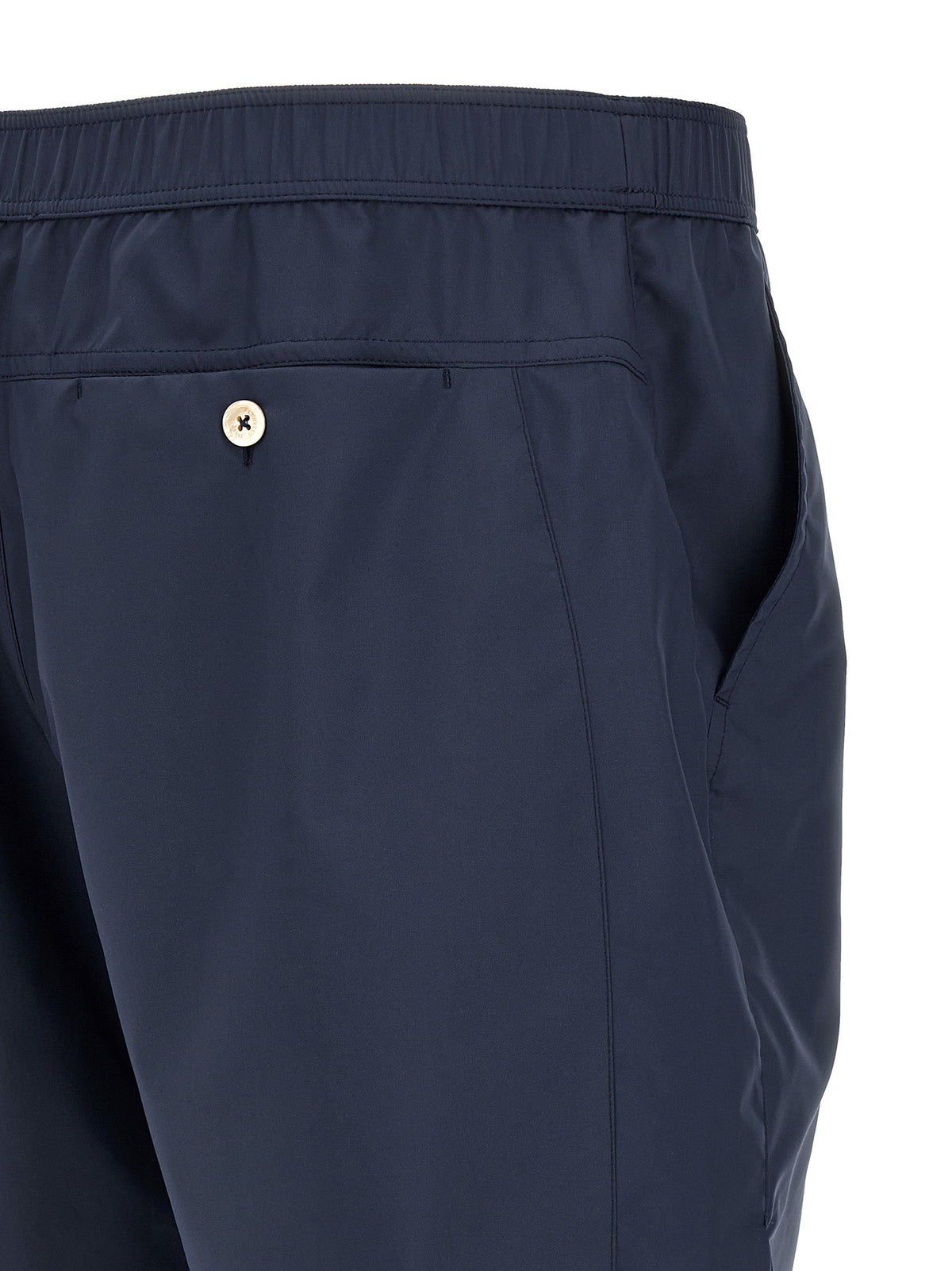 Brunello Cucinelli Blue Polyester Bermuda Shorts - Timeless Luxury