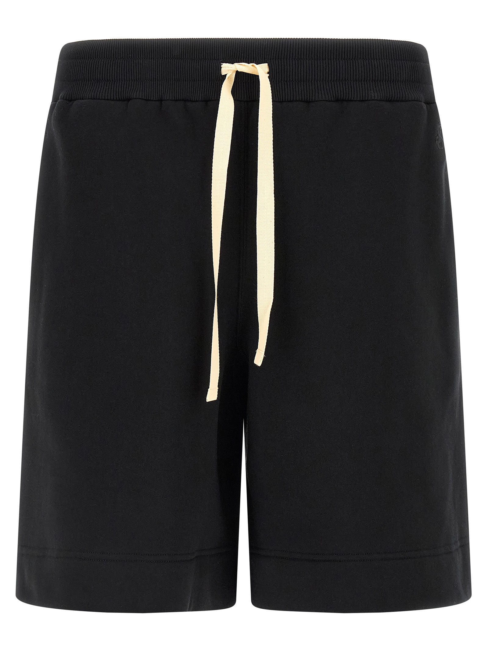 Elevate your wardrobe with Jil Sander's Black Cotton Bermuda Shorts, a luxurious blend of comfort and style, crafted from 100% cotton for effortless sophistication.
