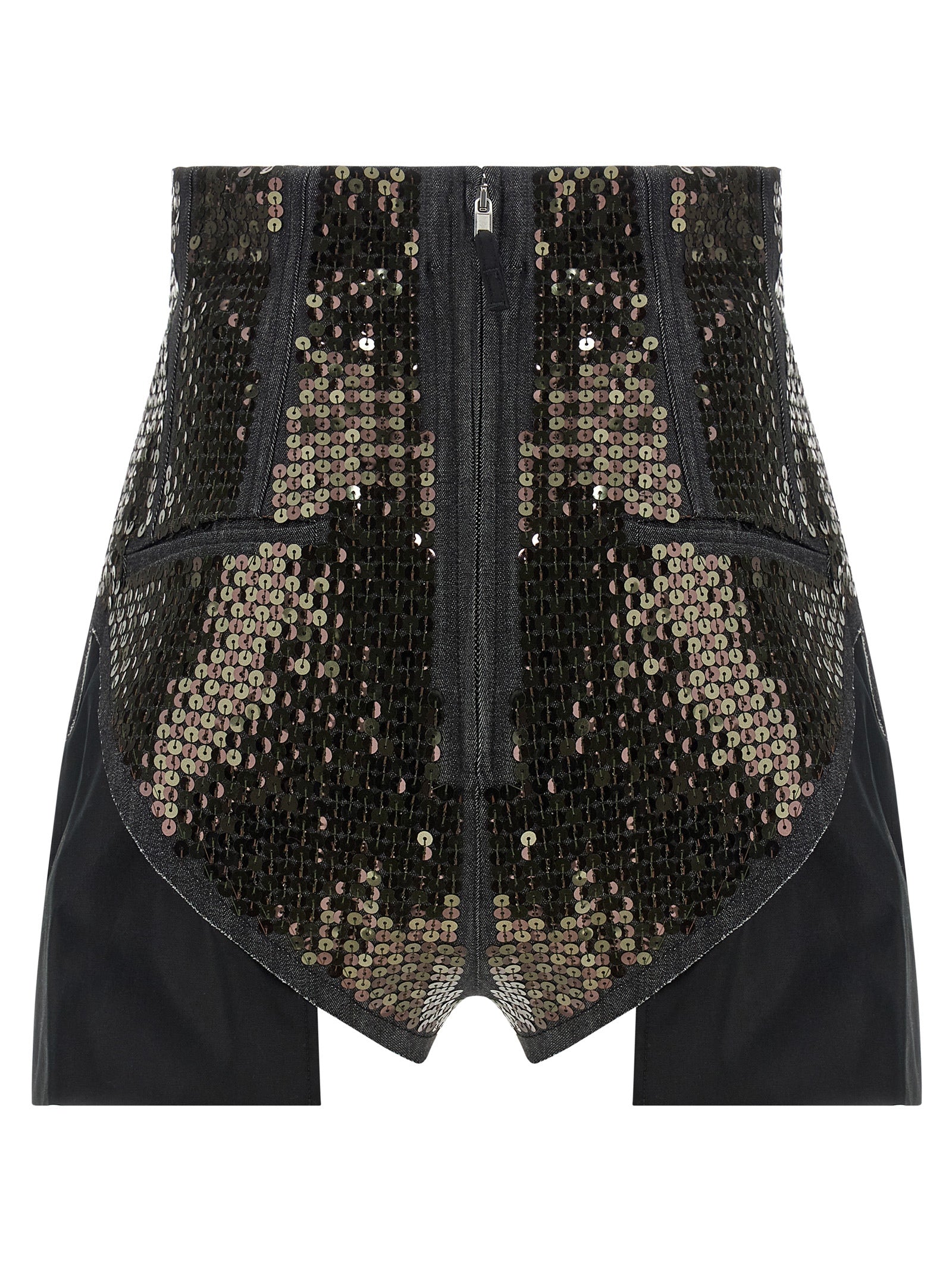 Rick Owens Black Cotton Bermuda Shorts - Luxury Statement Piece