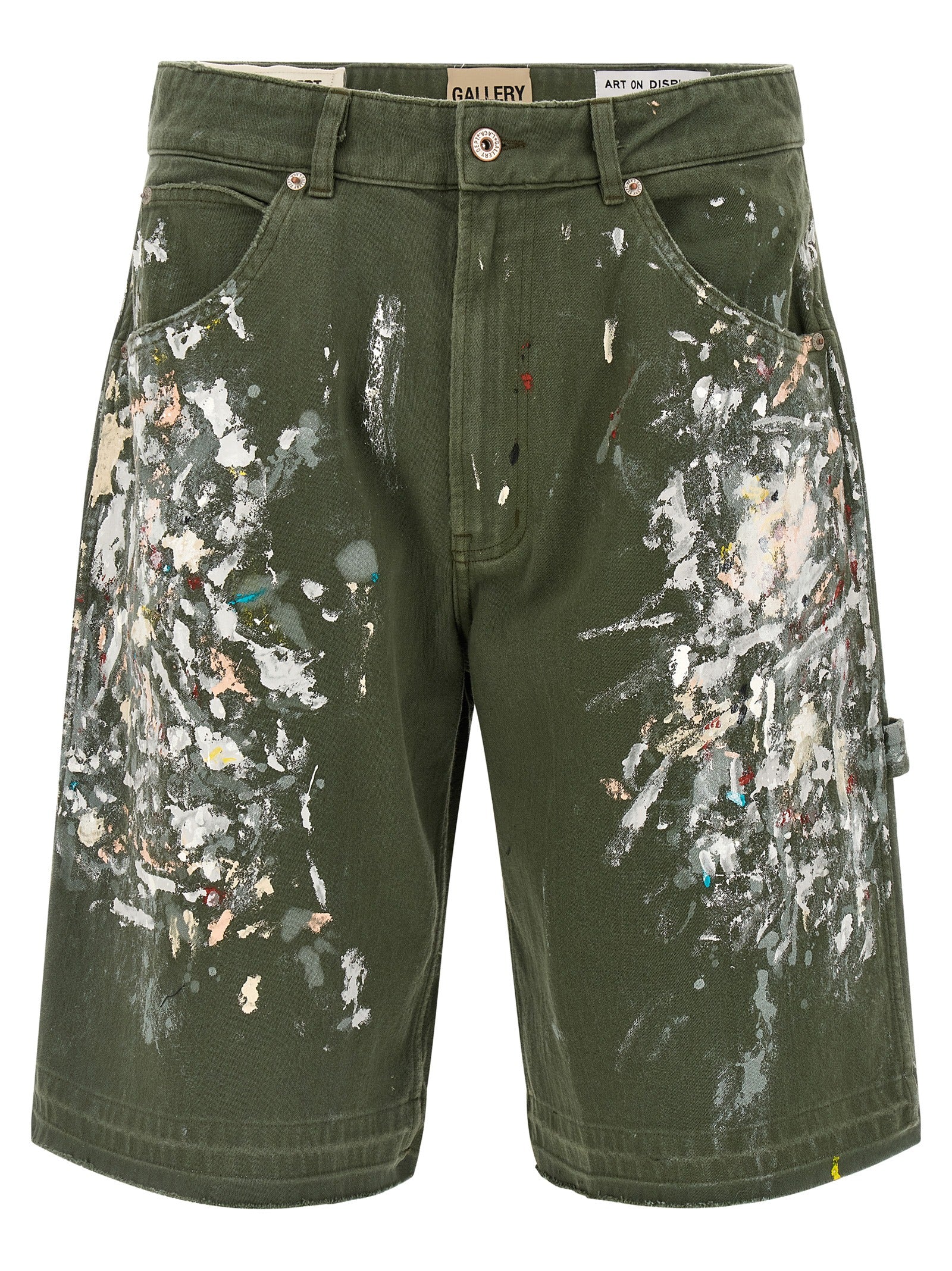 GALLERY DEPT. Bicolor Cotton Bermuda Shorts