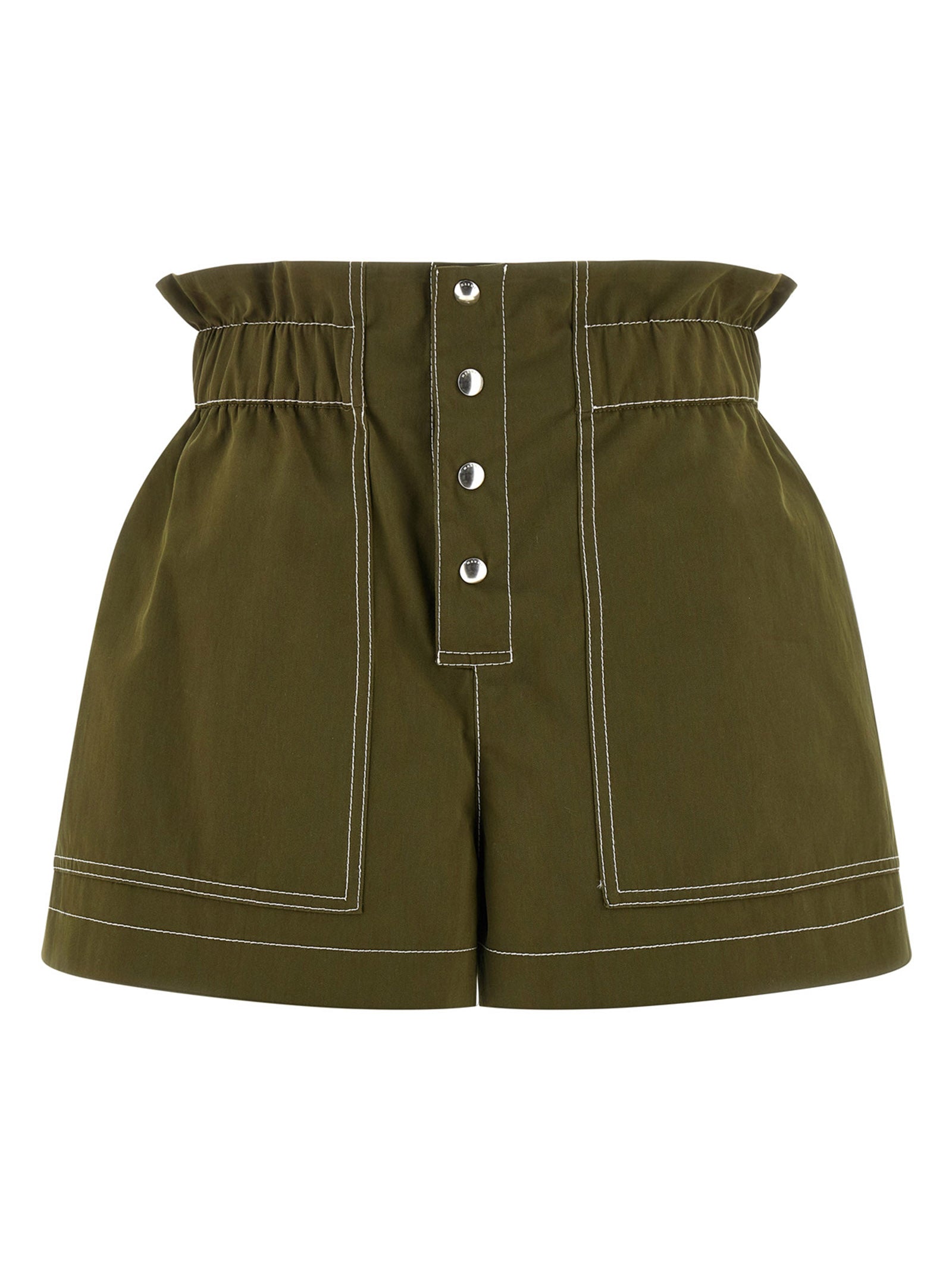 Marni Bicolor Cotton Bermuda Shorts - Effortless Luxury Redefined
