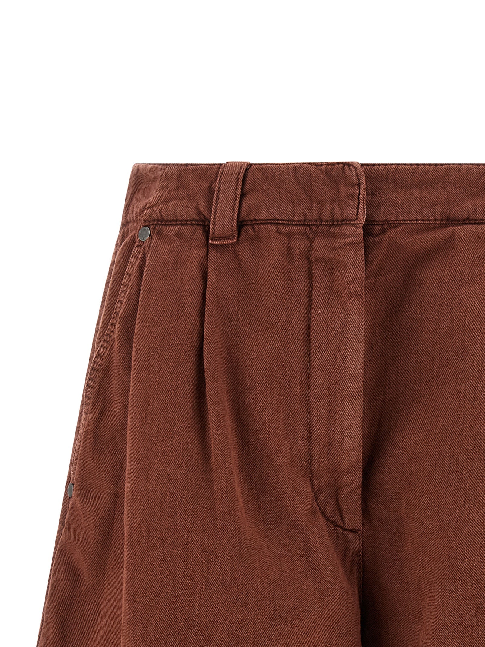 Brunello Cucinelli Multicolor Cotton Bermuda Shorts - Couture Elegance