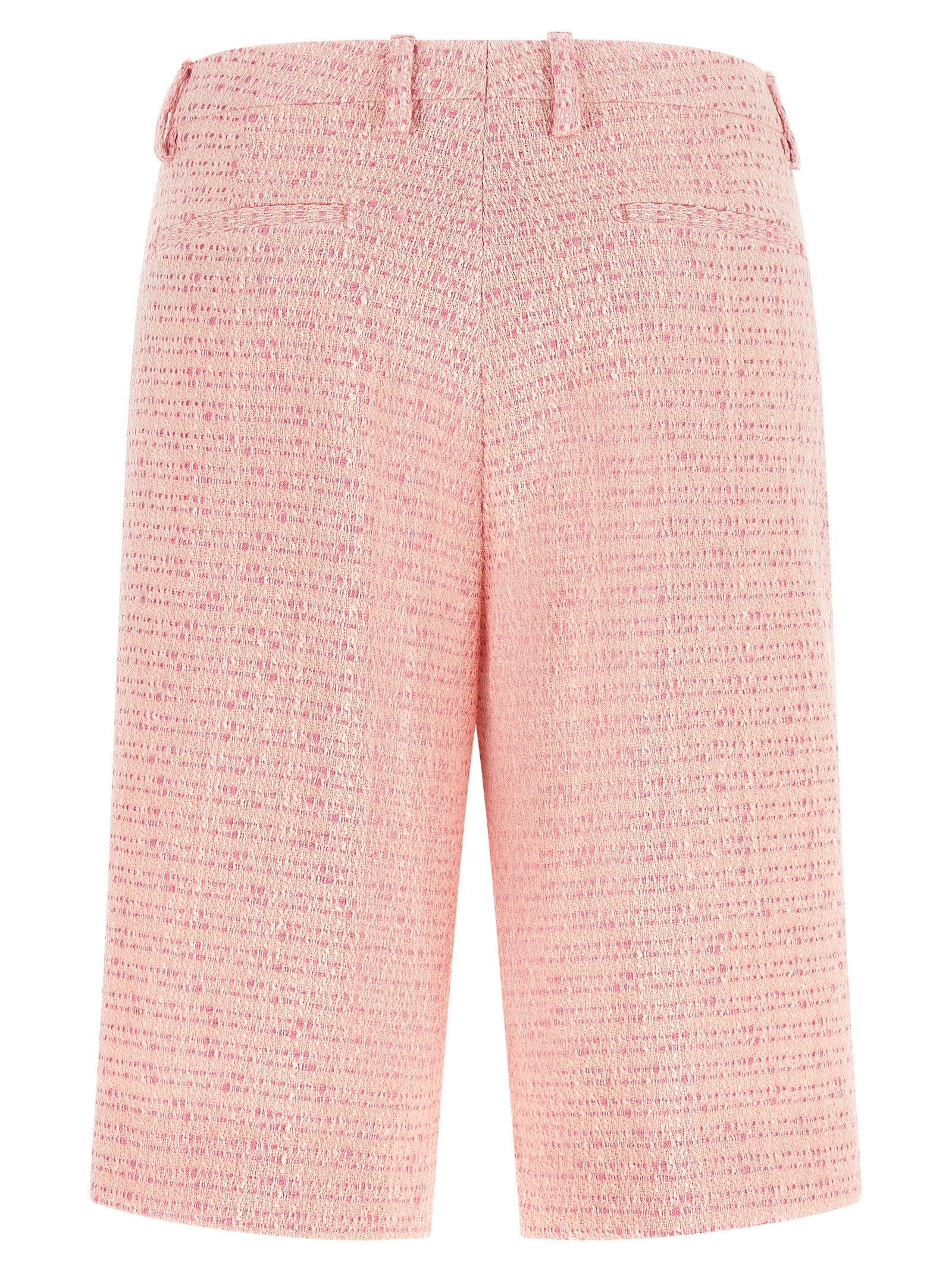 Tagliatore Multicolor Cotton Bermuda Shorts - Luxury Fashion Redefined