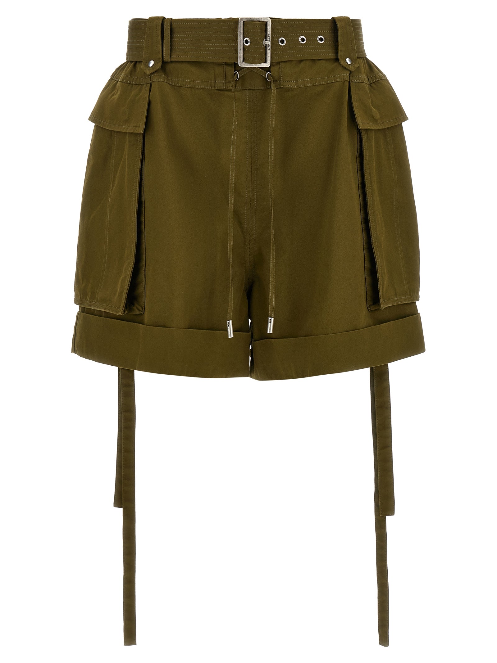 Elevate your wardrobe with Alexander McQueen Bicolor Cotton Bermuda Shorts, where luxurious cotton meets contemporary design for effortless sophistication and style.