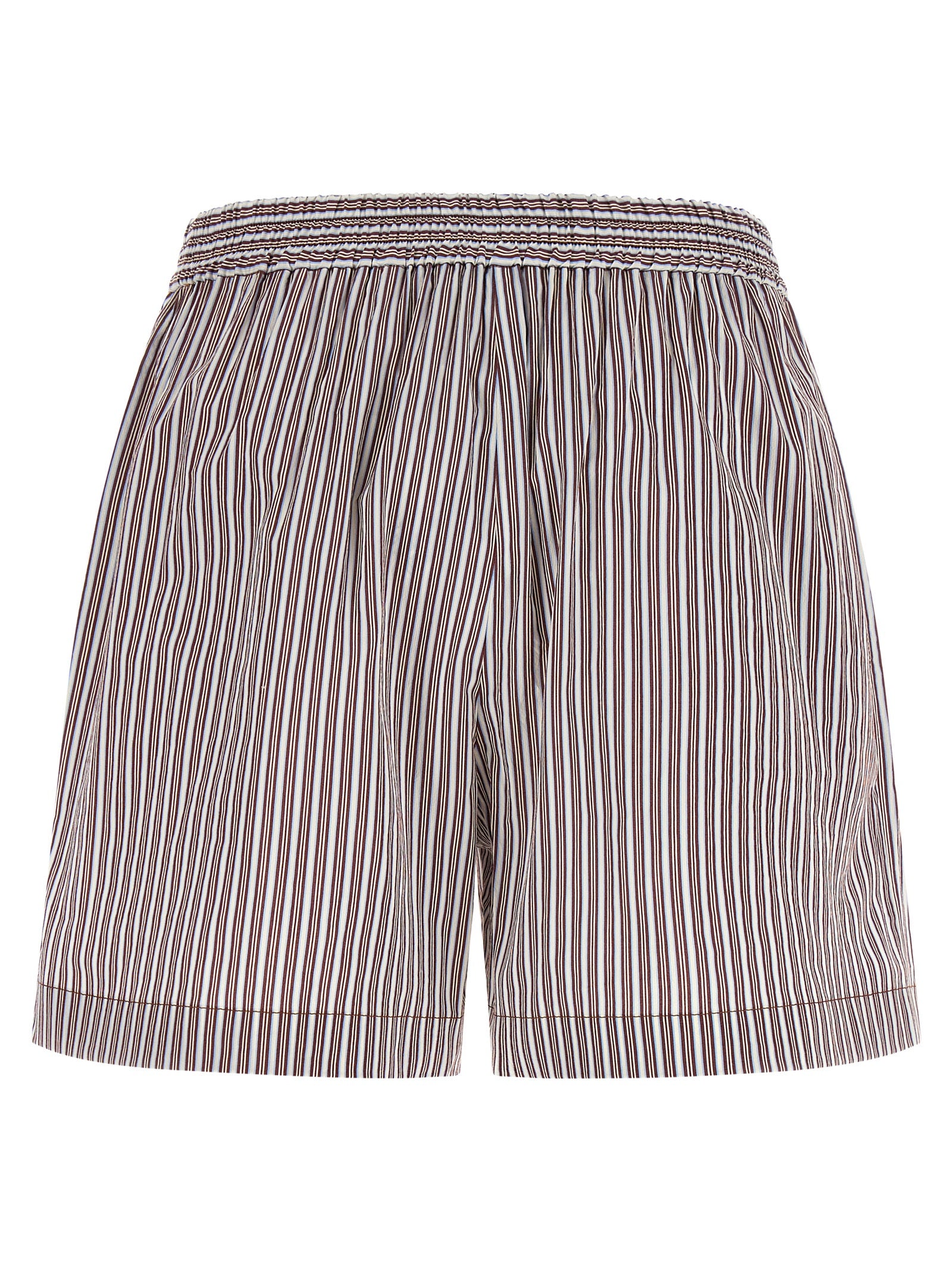 Indulge in the Brunello Cucinelli Bordeaux Cotton Bermuda Shorts, where artisanal elegance meets luxurious comfort, perfect for those who appreciate refined sophistication.