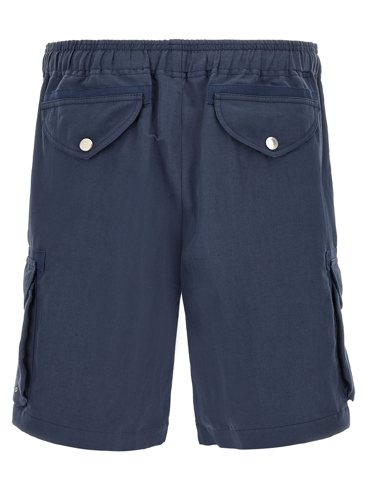 Brunello Cucinelli Blue Linen Bermuda Shorts - Timeless Luxury