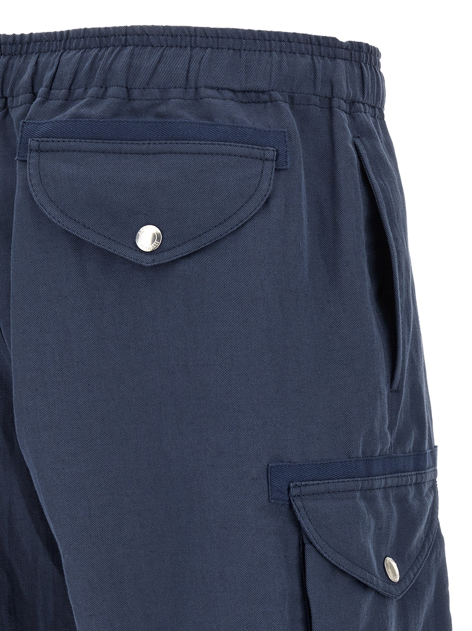 Brunello Cucinelli Blue Linen Bermuda Shorts - Timeless Luxury