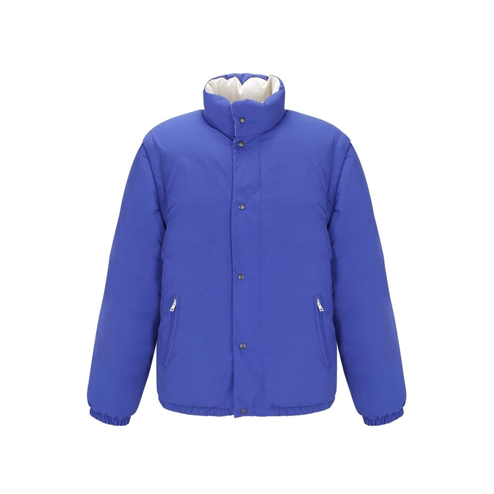 Gucci Blue Polyamide Coat - Timeless Luxury Outerwear
