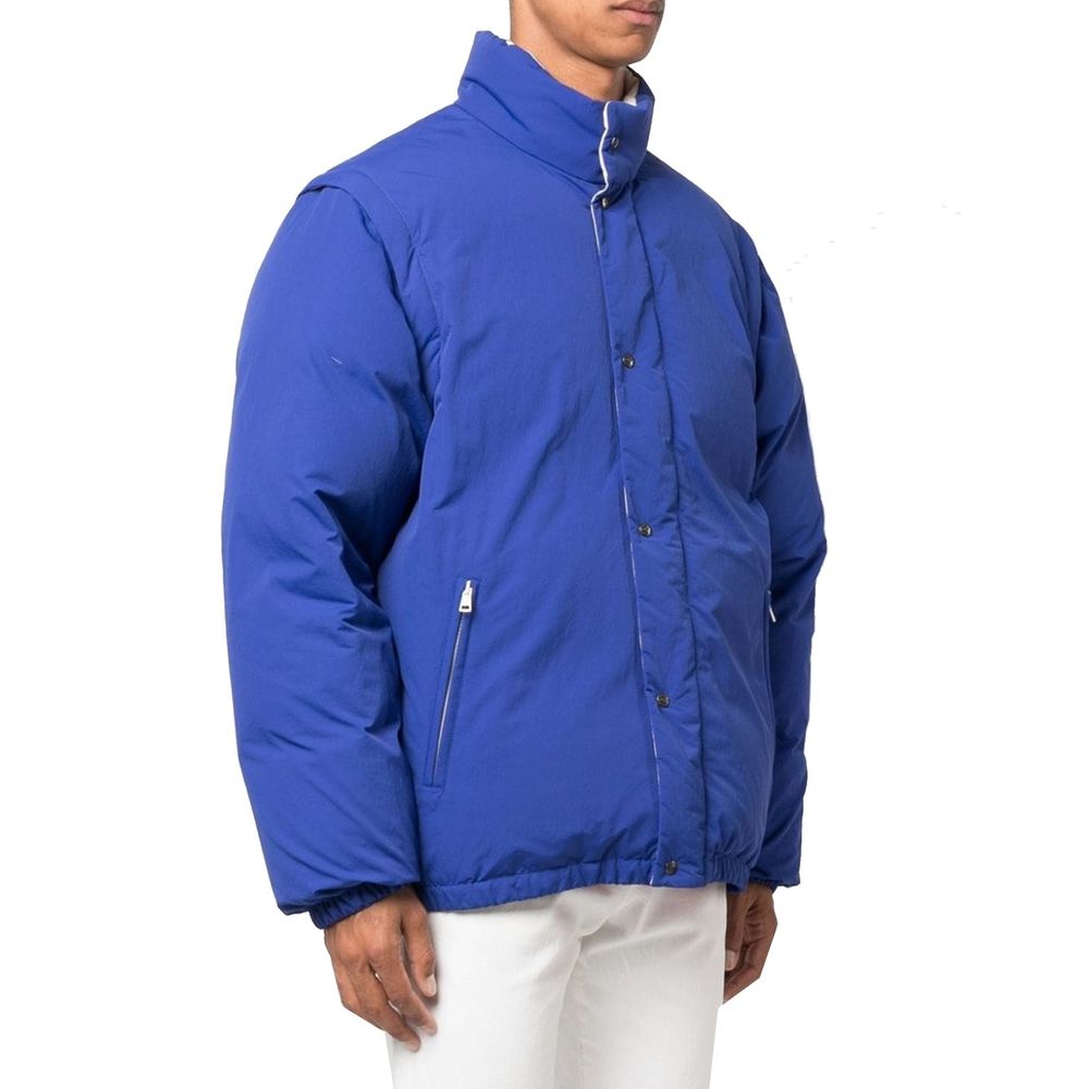 Gucci Blue Polyamide Coat - Timeless Luxury Outerwear