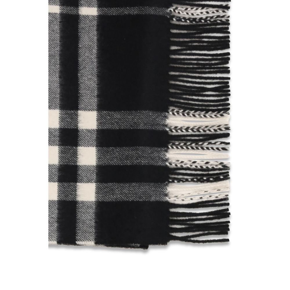 Burberry Black Cashmere Scarf - Artisanal Luxury Accessory