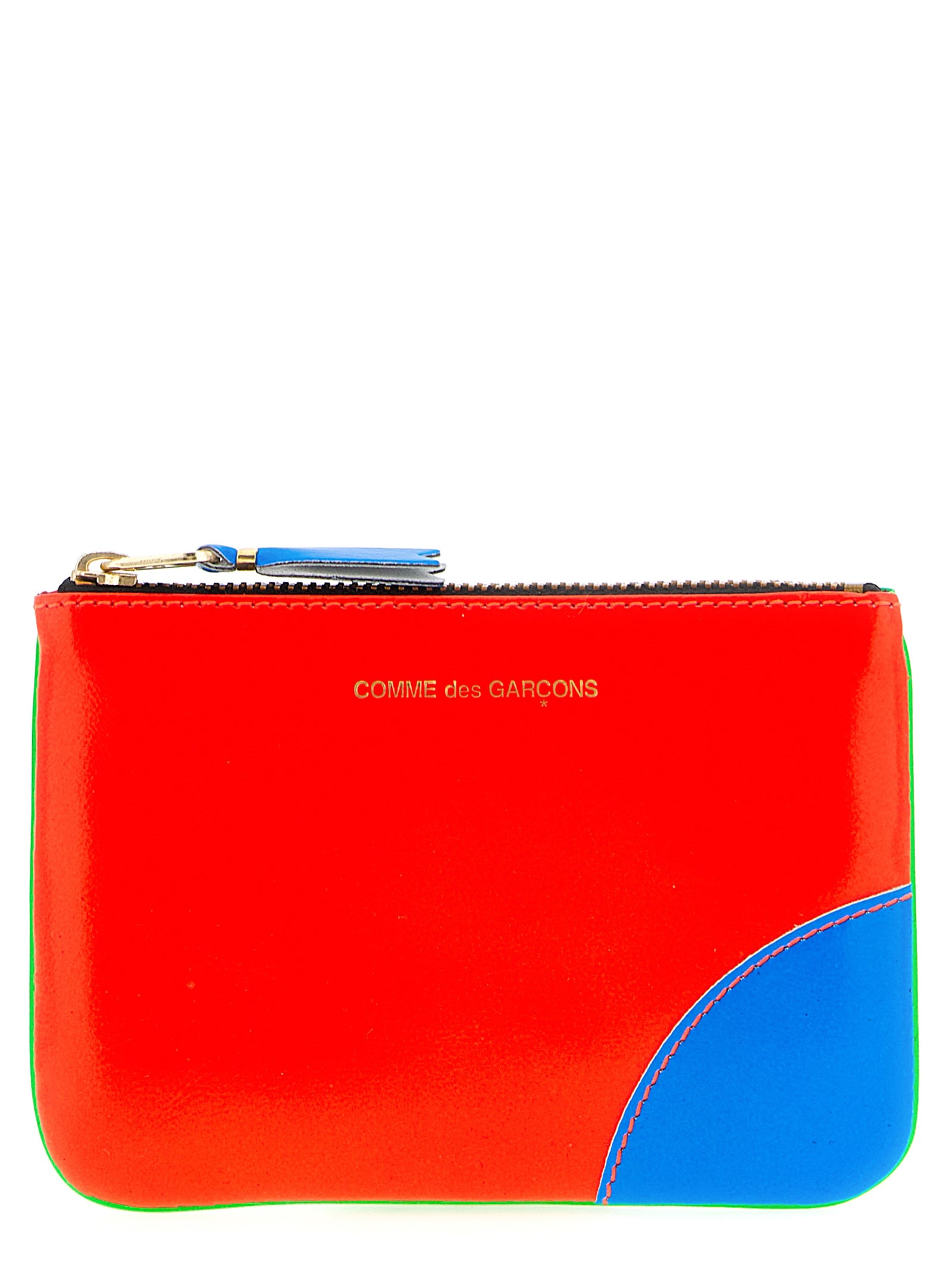 Comme Des Garçons Multicolor Leather Cardholder - Artisanal Luxury