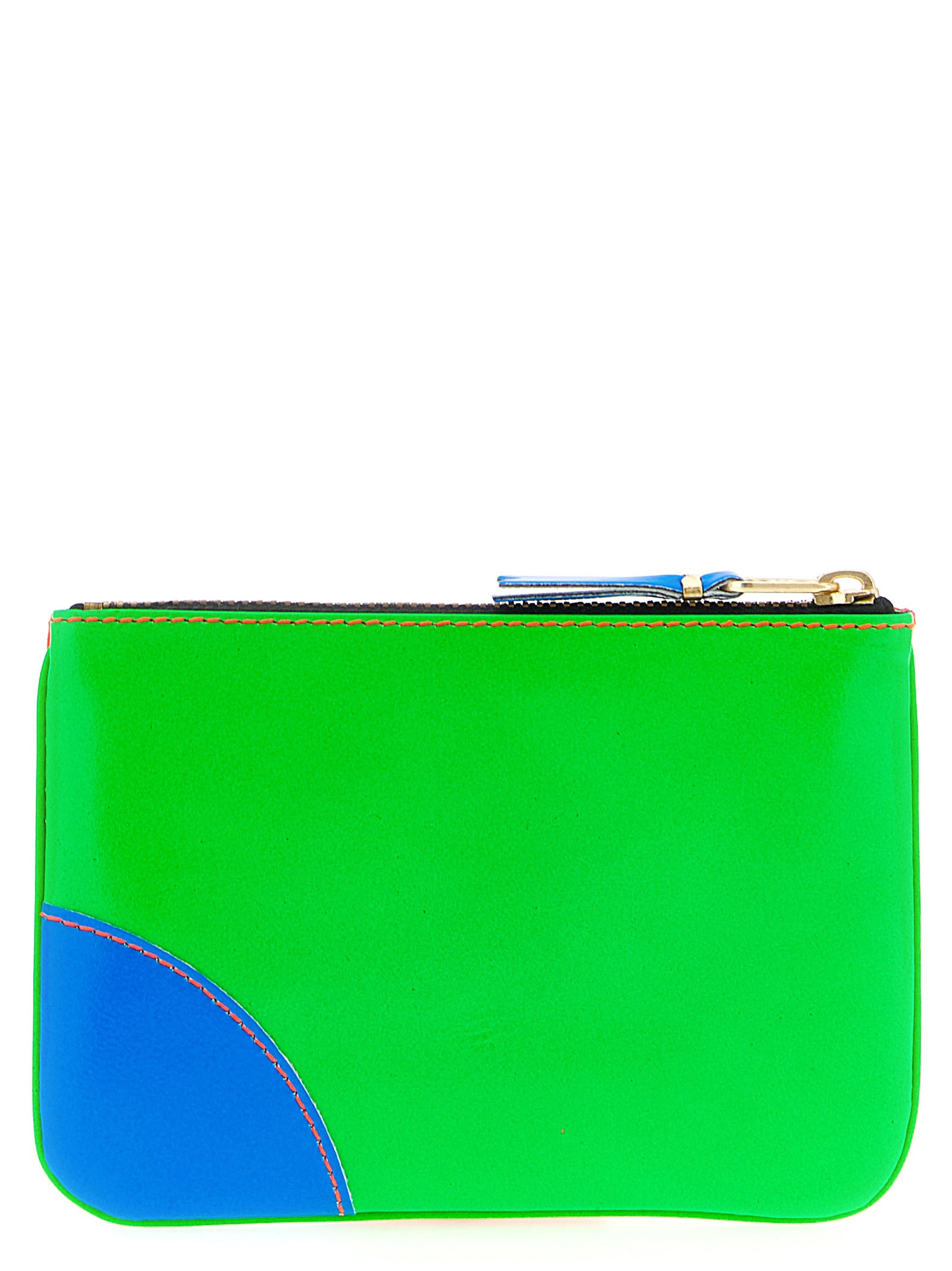 Comme Des Garçons Multicolor Leather Cardholder - Artisanal Luxury