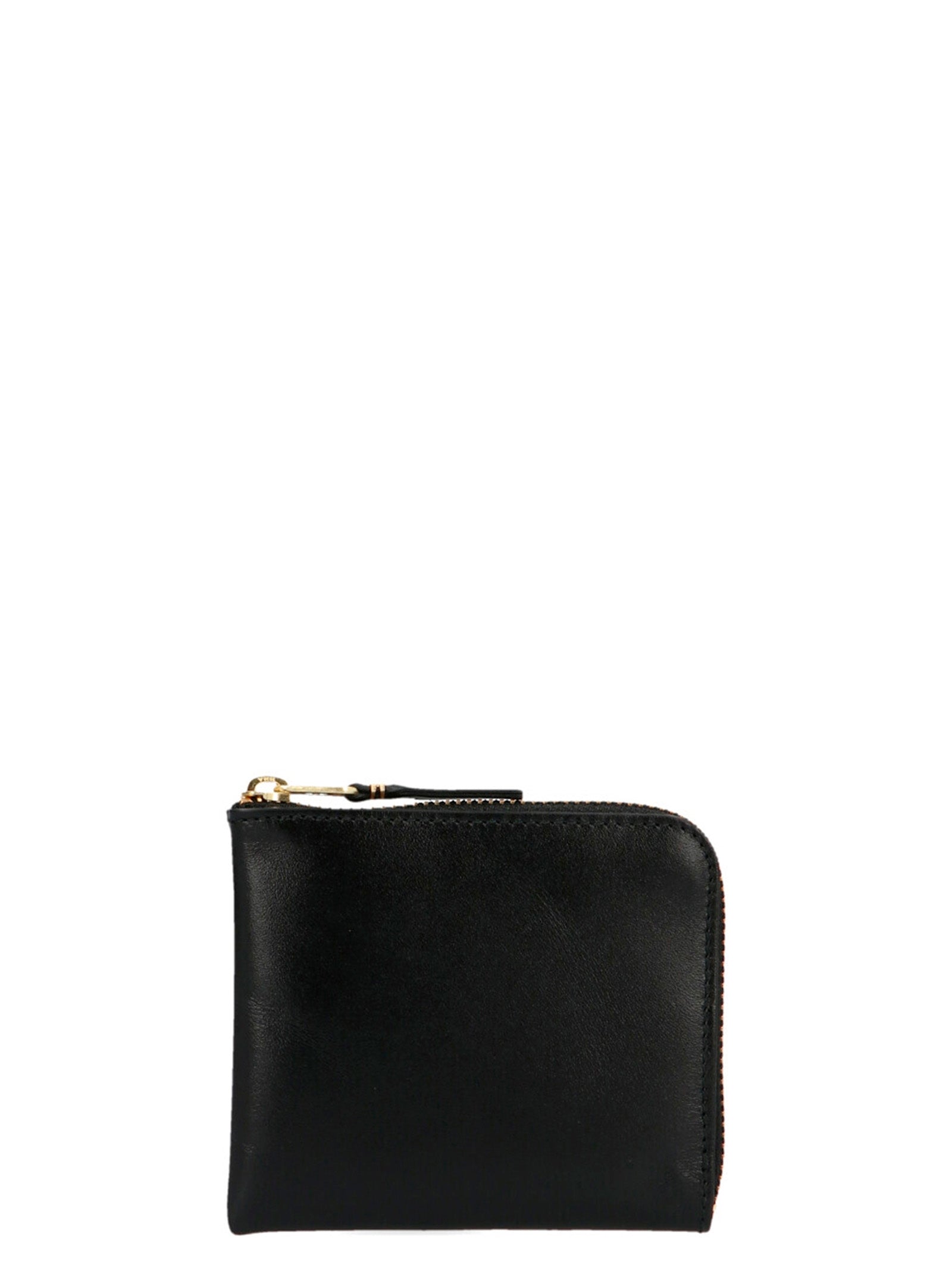 Comme Des Garçons Black Calfskin Wallet - Artisanal Luxury Accessory