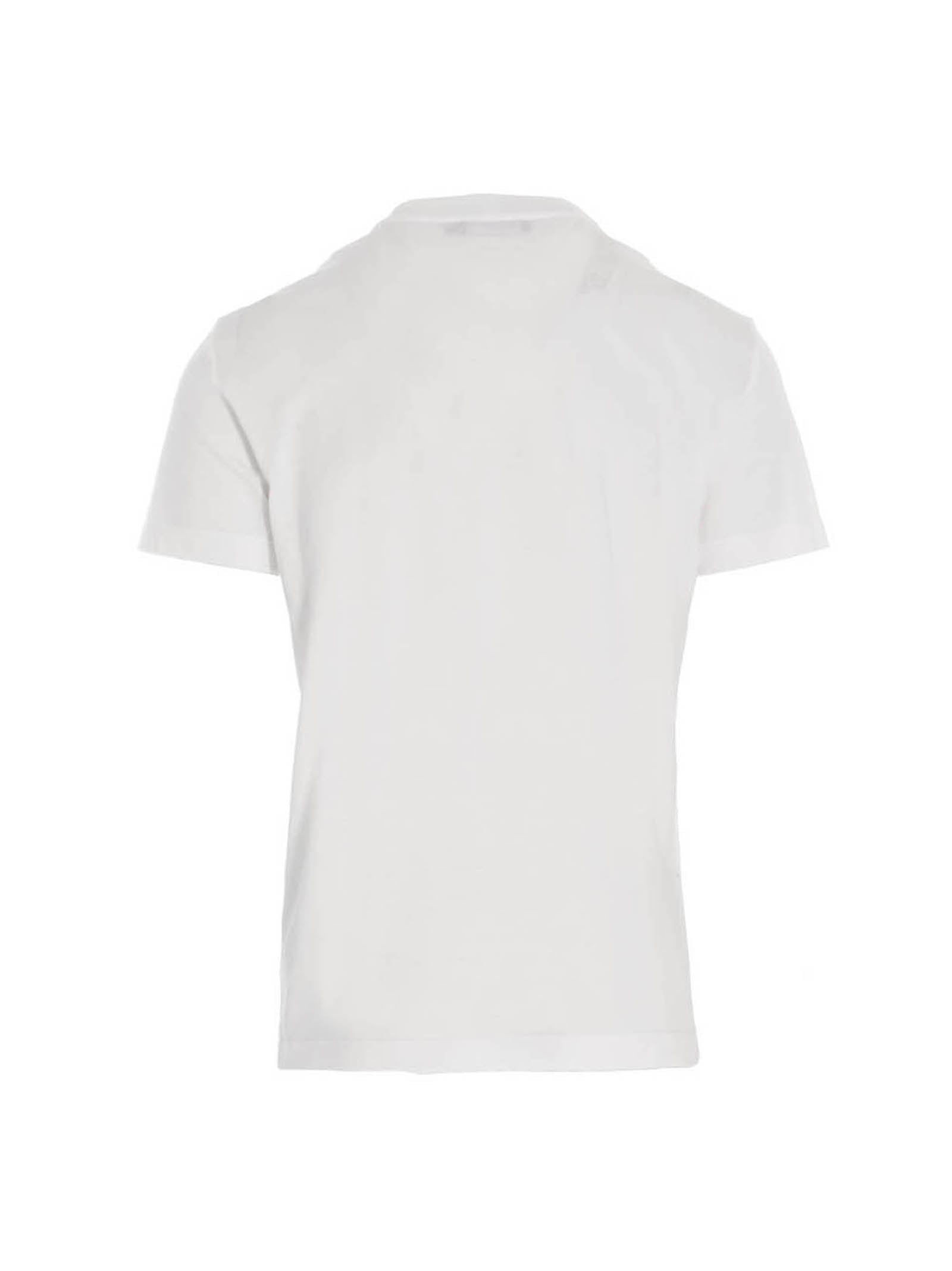 Dolce & Gabbana White Cotton T-Shirt