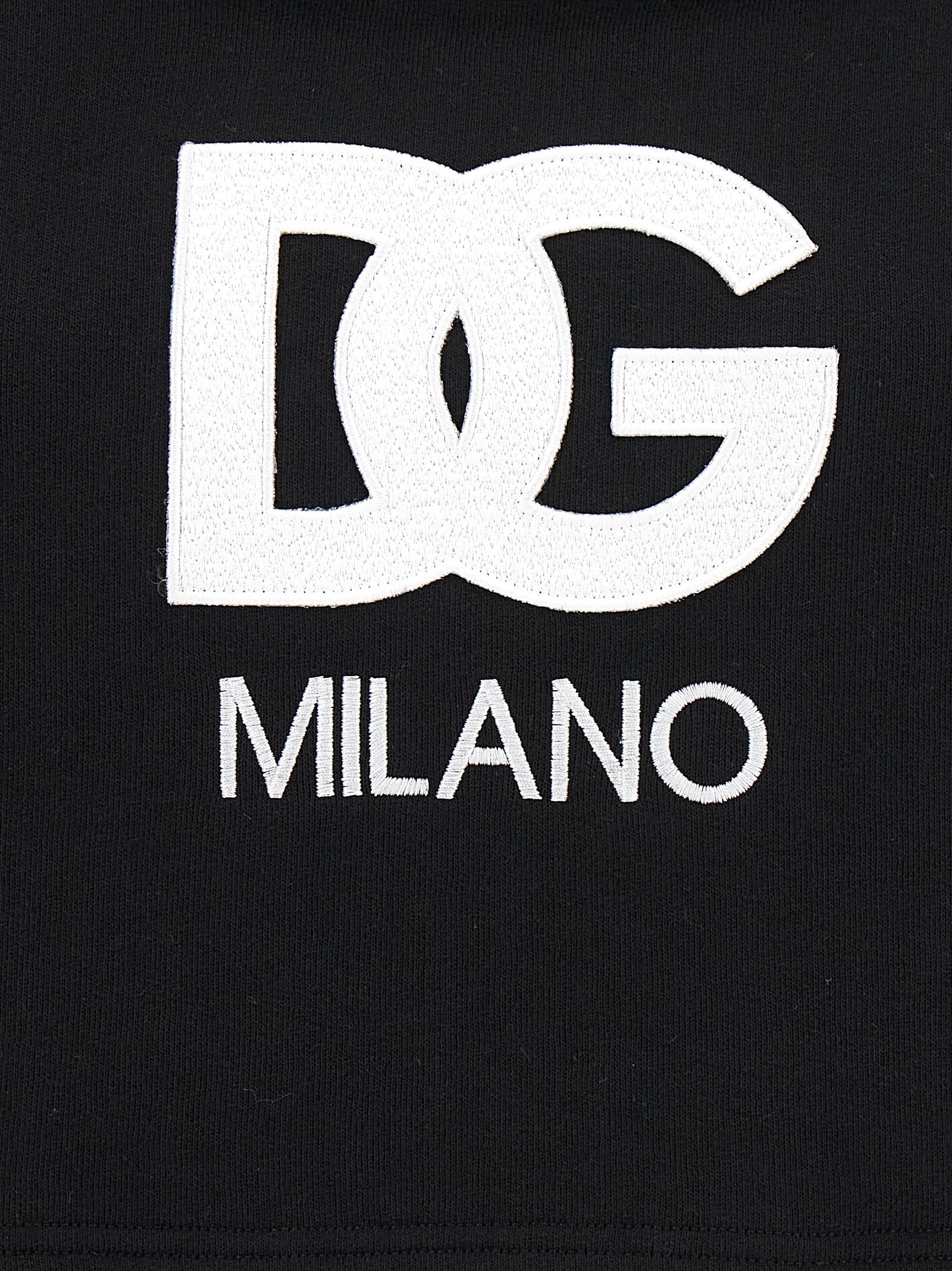 Elevate your style with the Dolce & Gabbana Black Cotton Hoodie, a luxurious blend of comfort and sophistication, embodying Italian craftsmanship for the discerning individual.