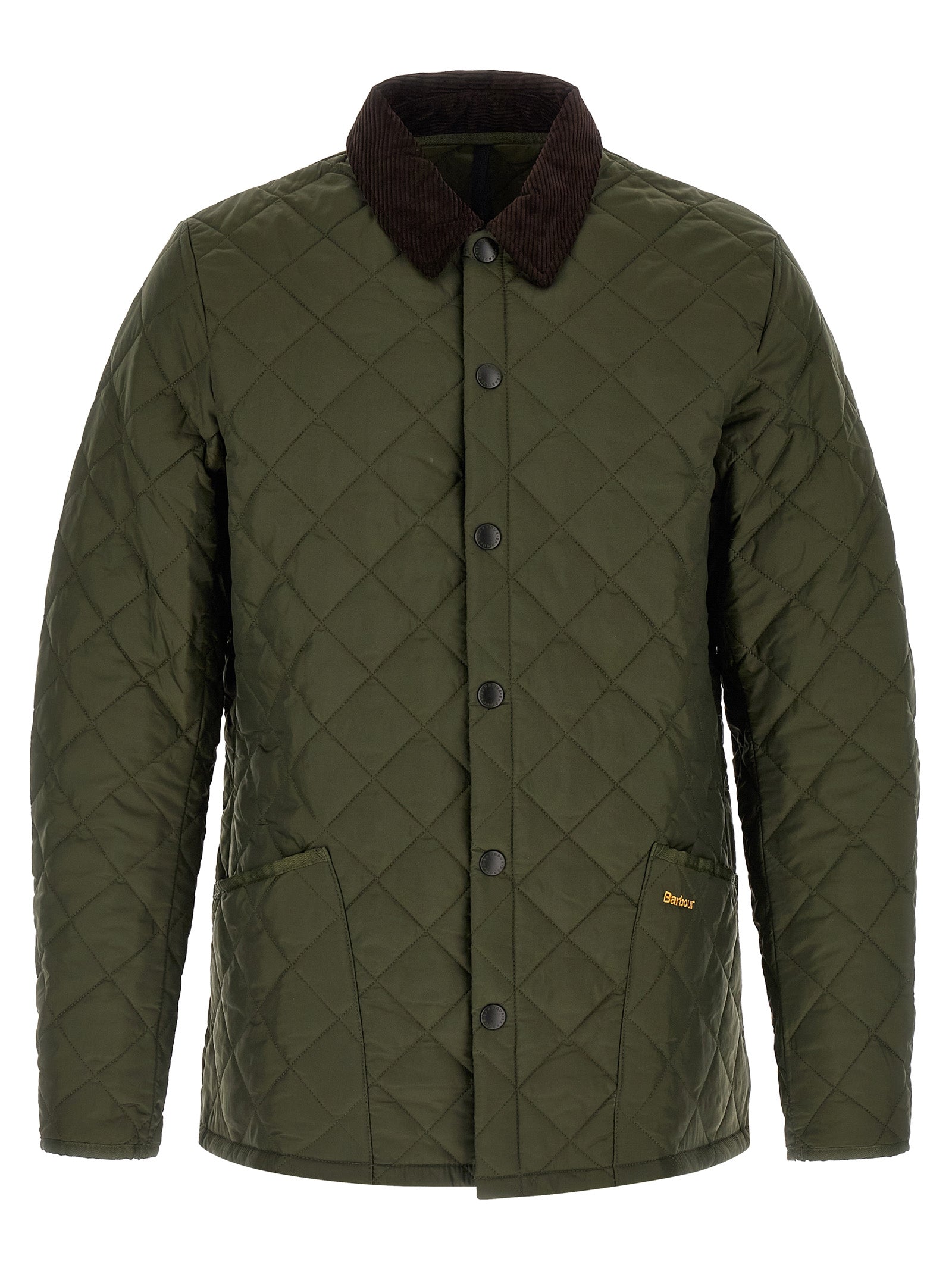 Barbour Bicolor Polyamide Full-Length Jacket - Timeless Luxury