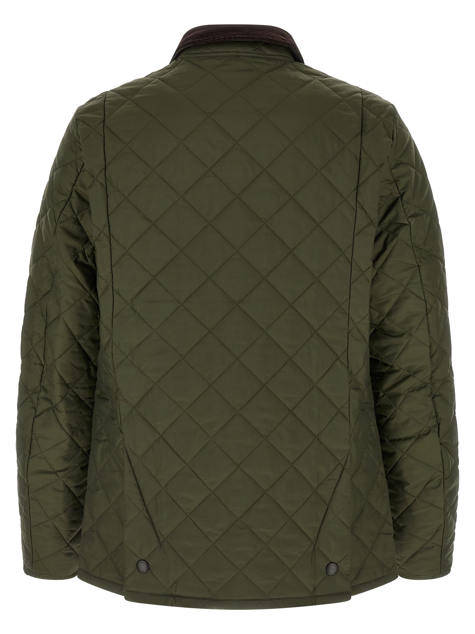 Barbour Bicolor Polyamide Full-Length Jacket - Timeless Luxury
