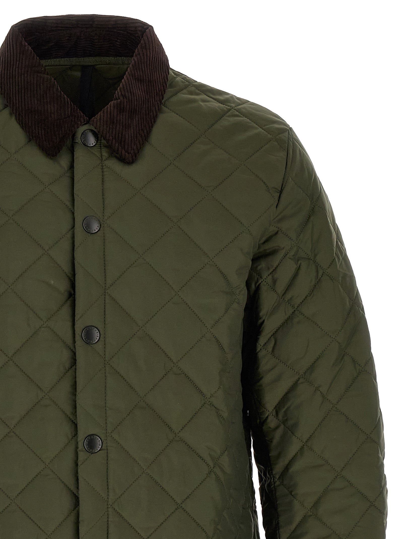 Barbour Bicolor Polyamide Full-Length Jacket - Timeless Luxury