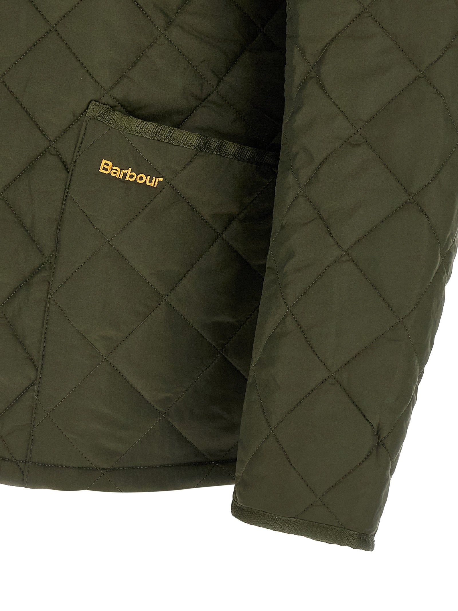 Barbour Bicolor Polyamide Full-Length Jacket - Timeless Luxury