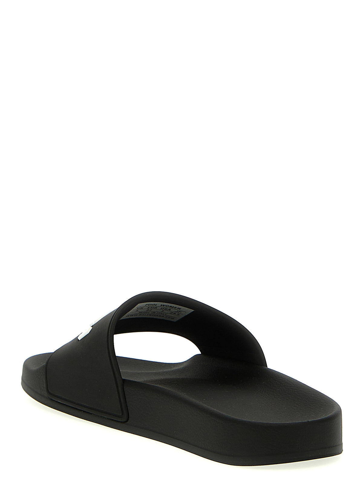 Balenciaga Bicolor Plastic Slides - Artisanal Luxury Sandals