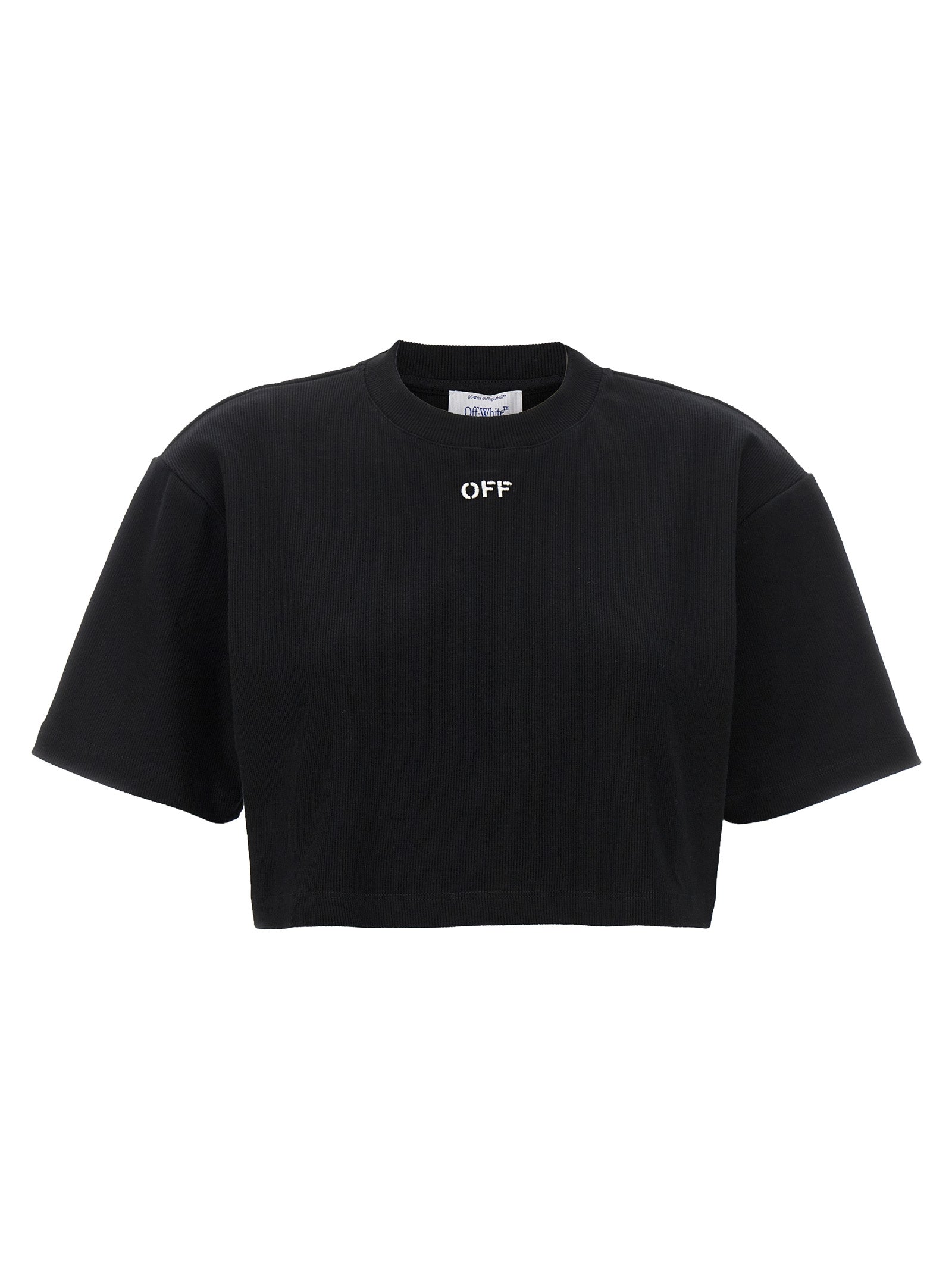 Off-White Black Cotton Sportswear