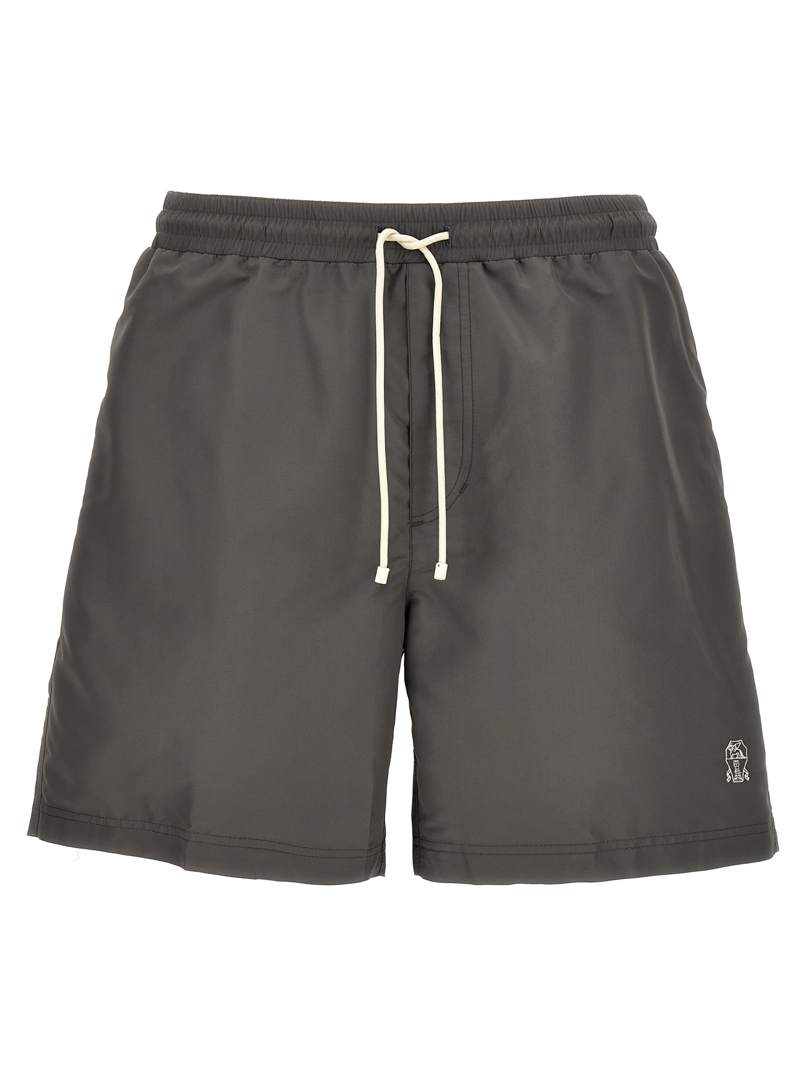 Brunello Cucinelli Gray Polyester Sportswear