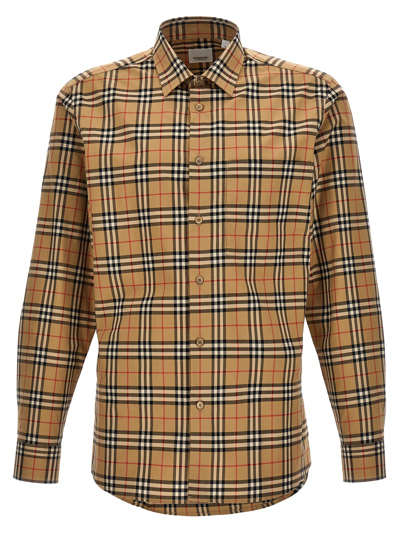 Burberry Beige Cotton Blouse - Timeless Luxury for Discerning Taste