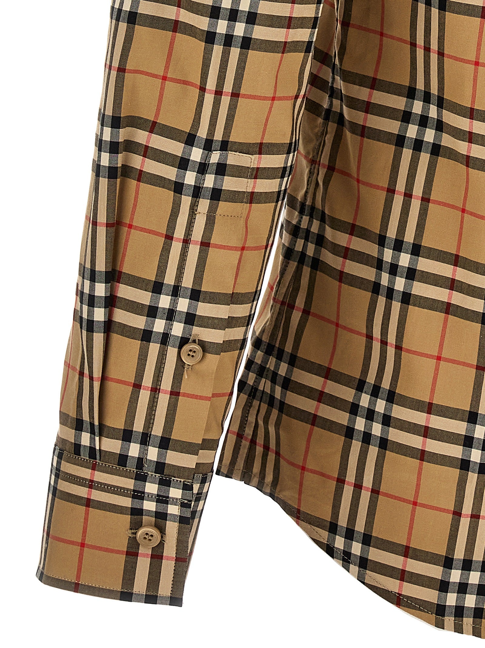 Burberry Beige Cotton Blouse - Timeless Luxury for the Discerning