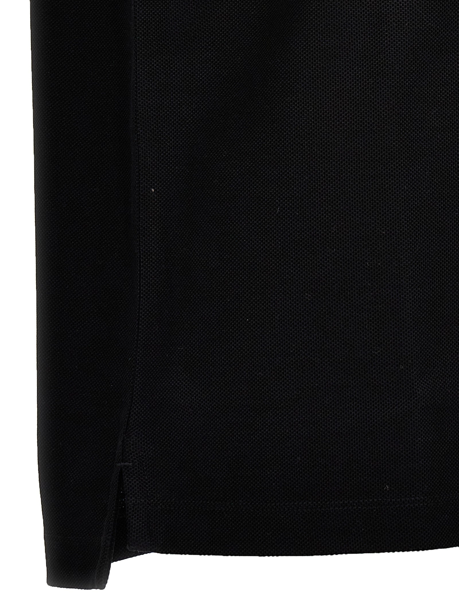 Burberry Black Cotton Polo Shirt - Artisanal Luxury Essential