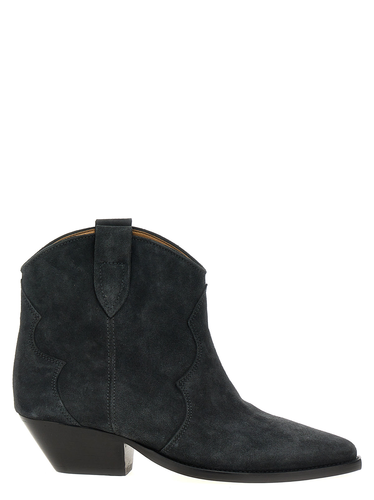 Isabel Marant Black Calfskin Chelsea Boots - Artisanal Luxury Footwear