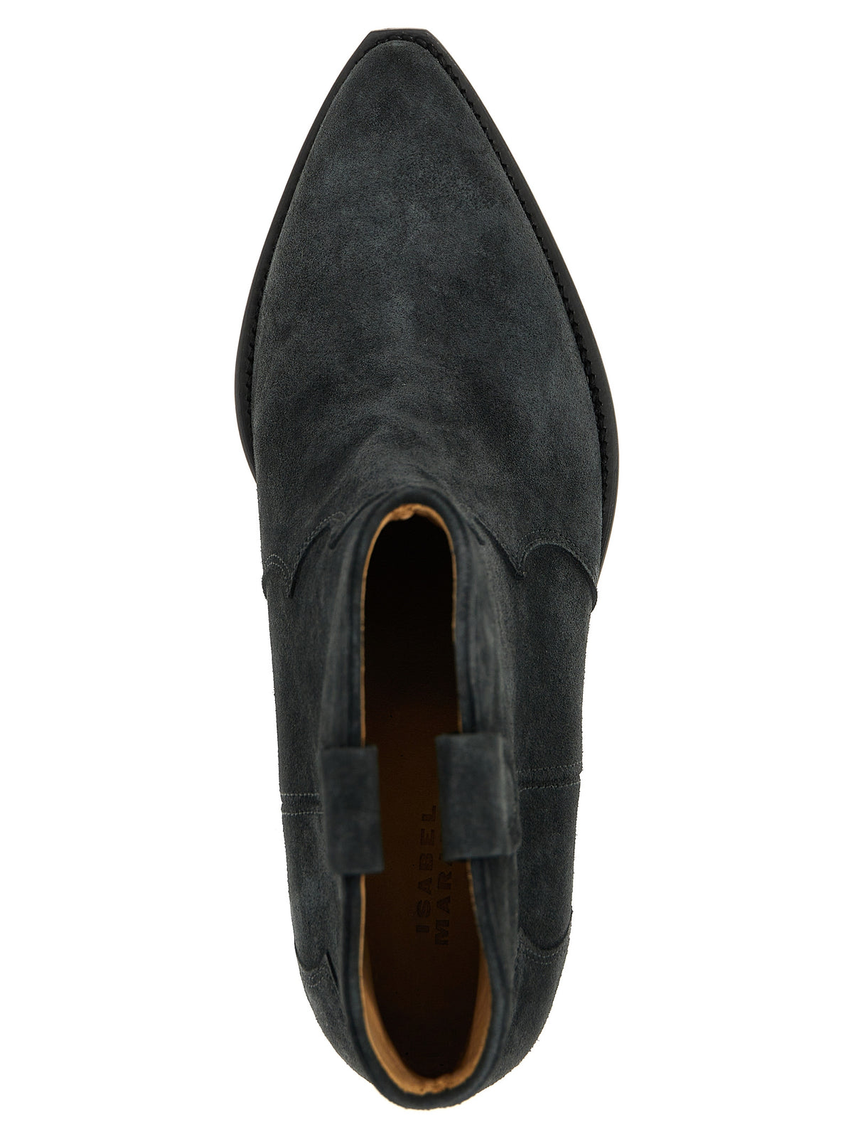 Isabel Marant Black Calfskin Chelsea Boots