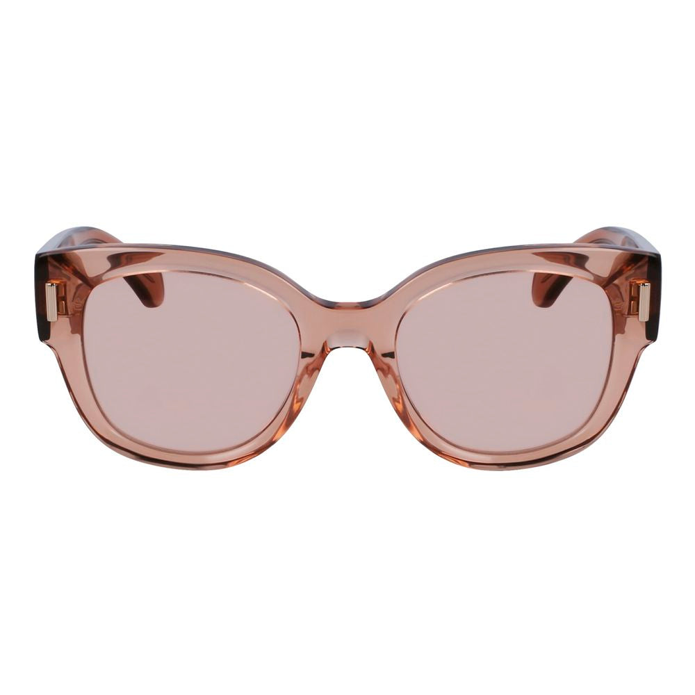 Ferragamo Transparent Acetate Sunglasses