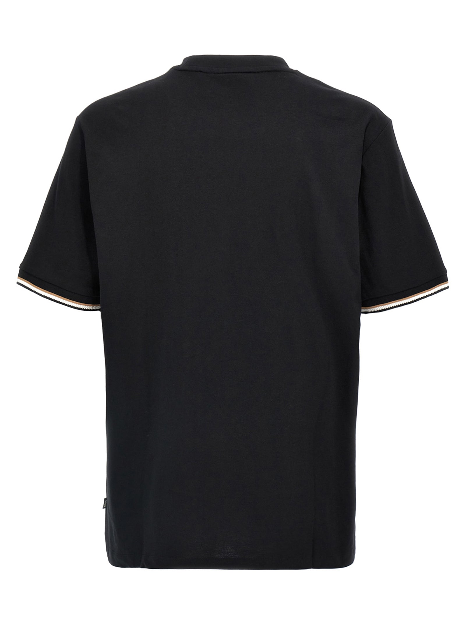 Hugo Boss Thompson 04 Black Cotton T-Shirt - Artisanal Luxury