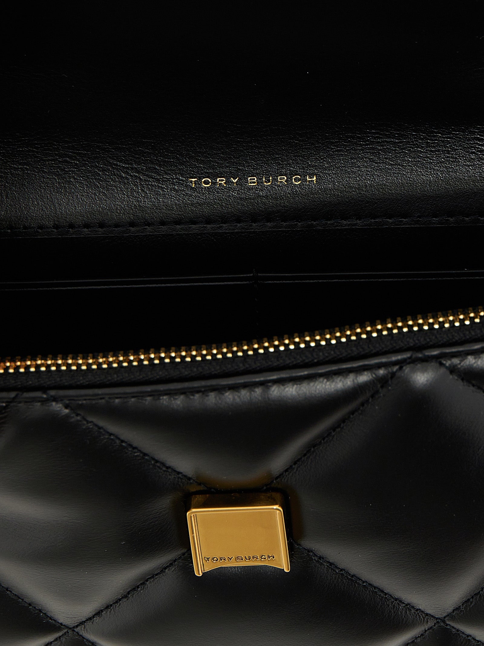 Tory Burch Black Cowhide Handbag