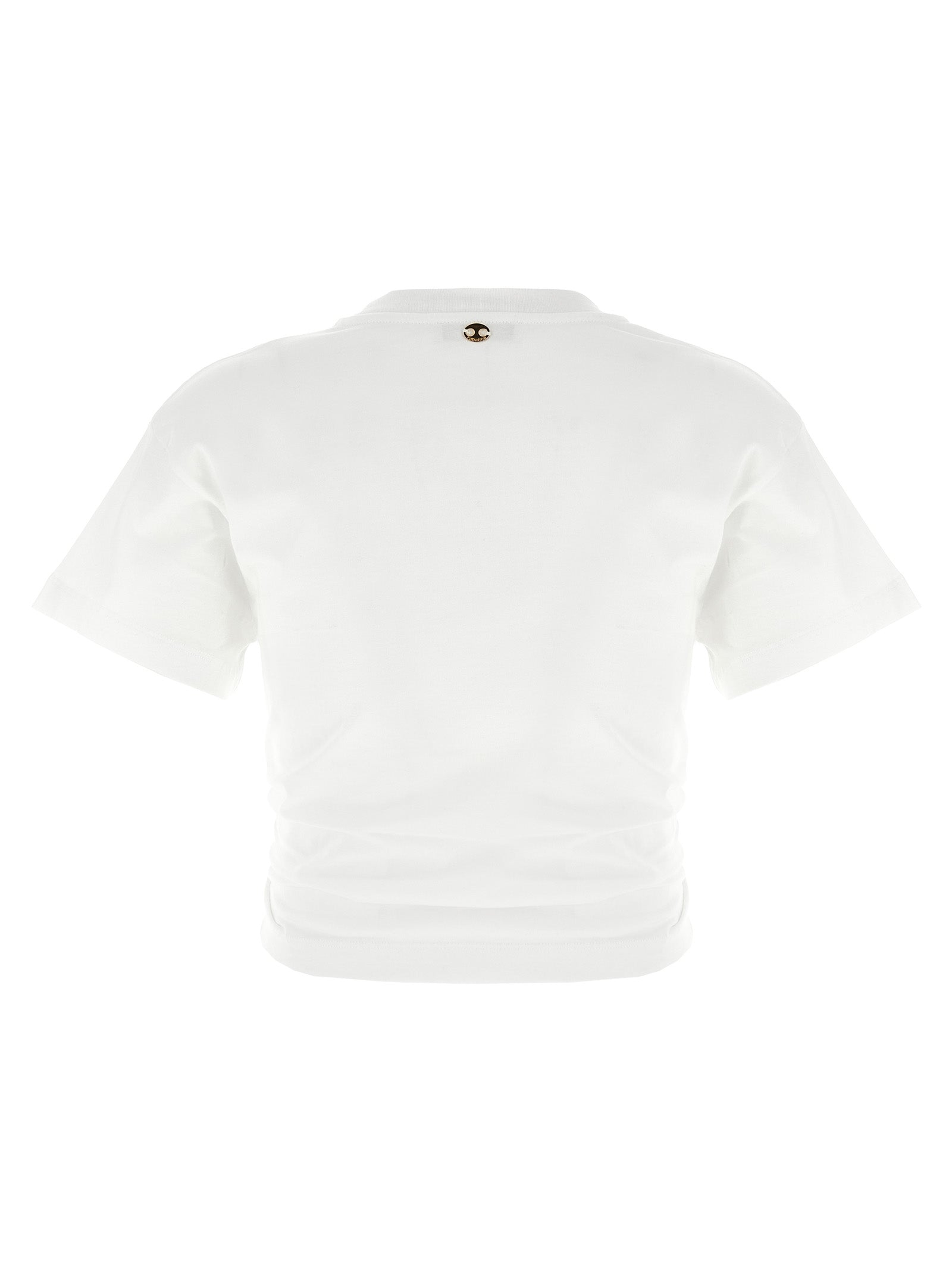 Paco Rabanne White Cotton T-Shirt
