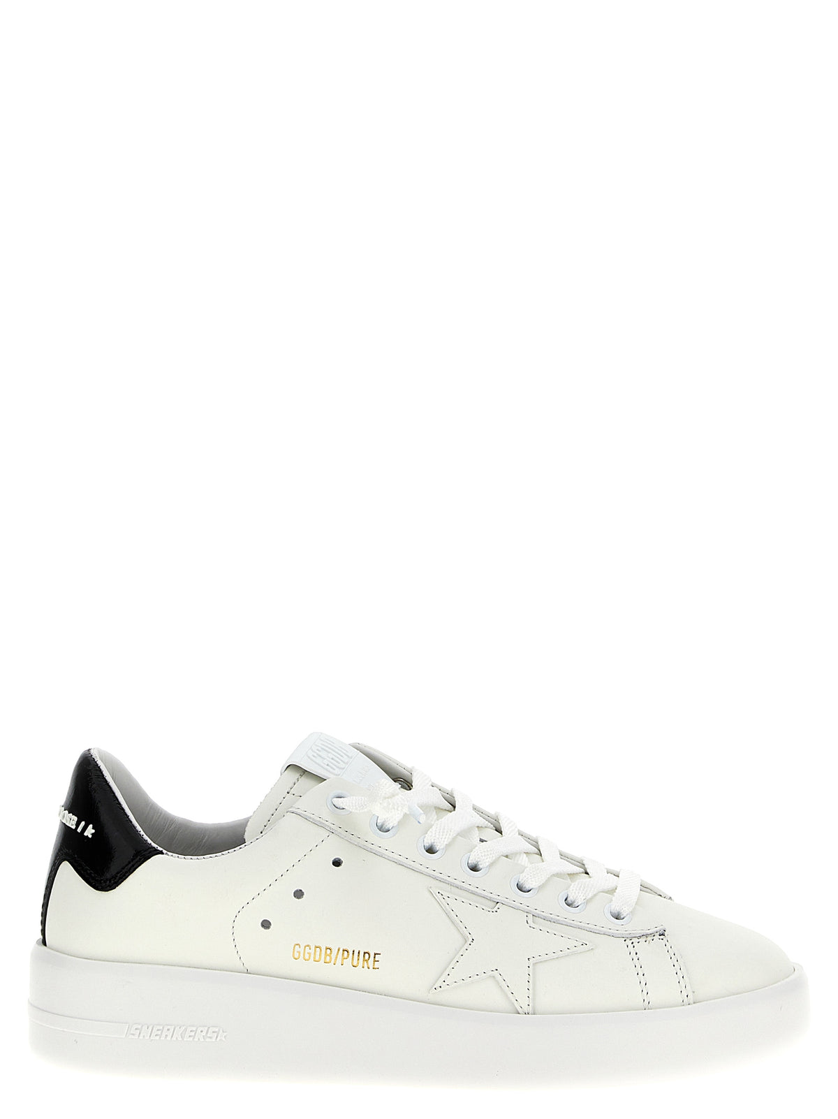 Golden Goose Black Cowhide Low Top Sneakers - Luxury Redefined