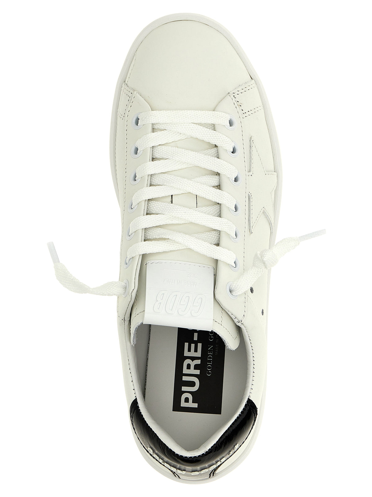 Golden Goose Black Cowhide Low Top Sneakers - Luxury Redefined