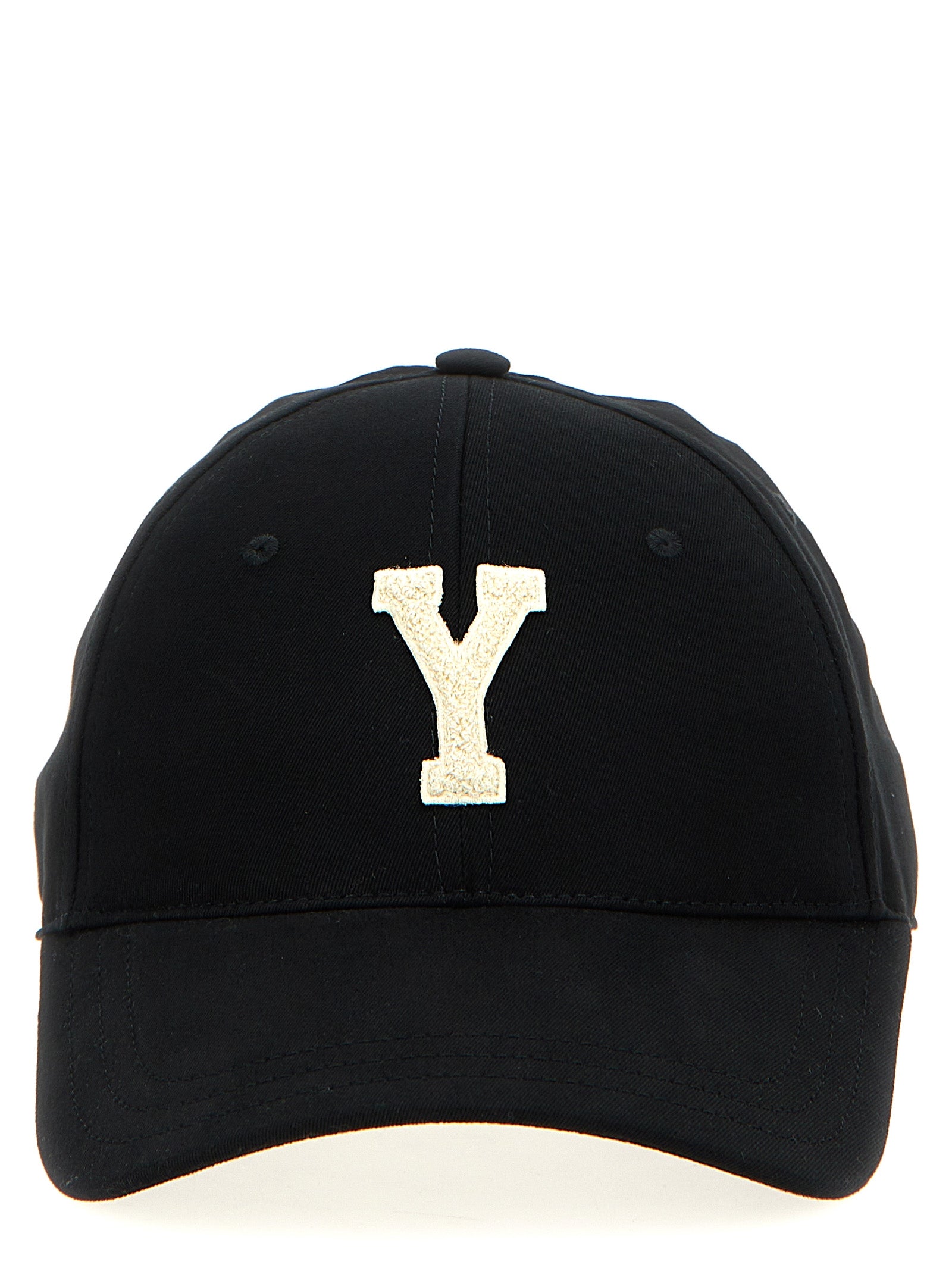 Saint Laurent Black Cotton Cap - Timeless Luxury Accessory