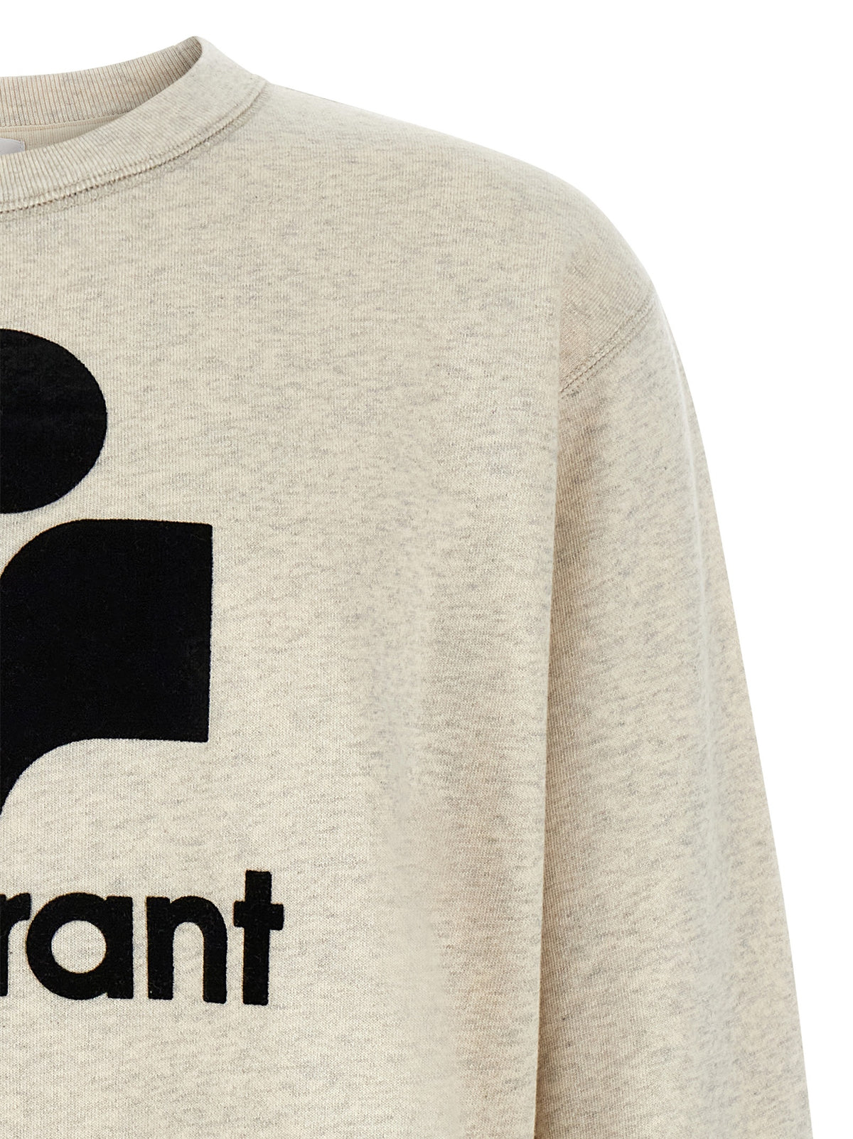 Elevate your style with the Isabel Marant Gray Cotton Sweatshirt, a luxurious blend of comfort and sophistication, meticulously crafted for the discerning individual.