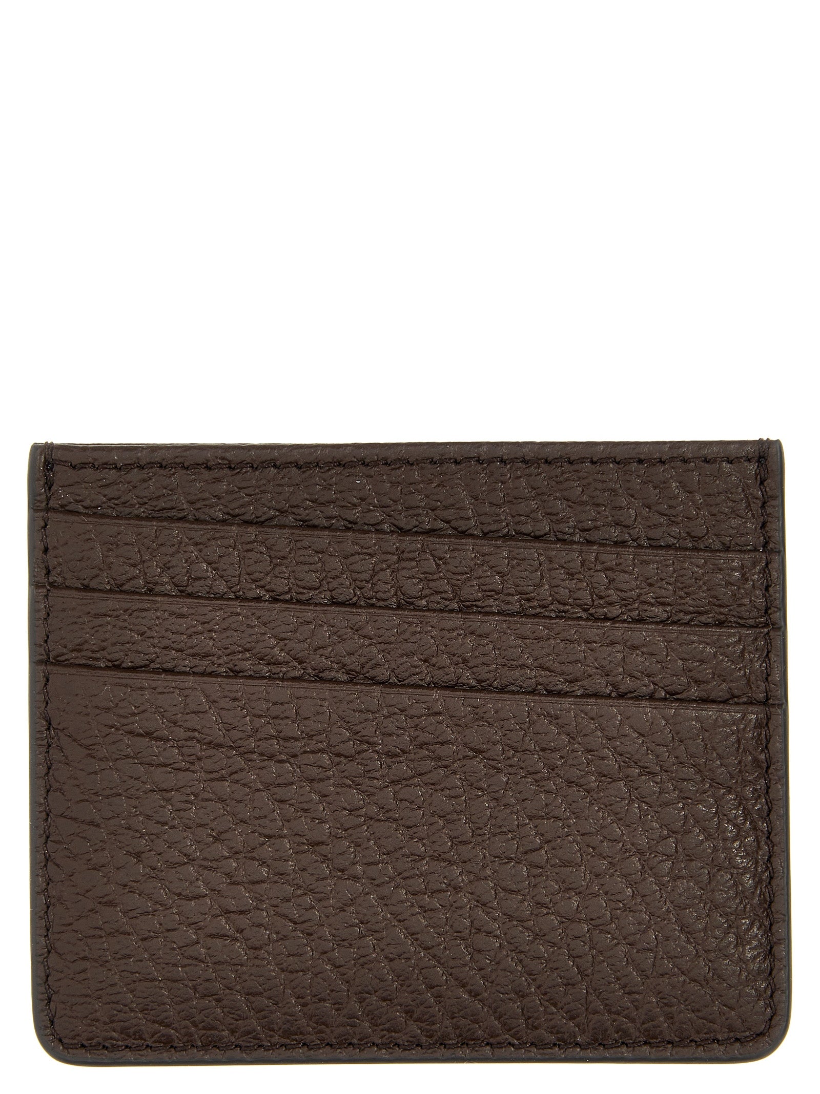 Maison Margiela Brown Calfskin Cardholder