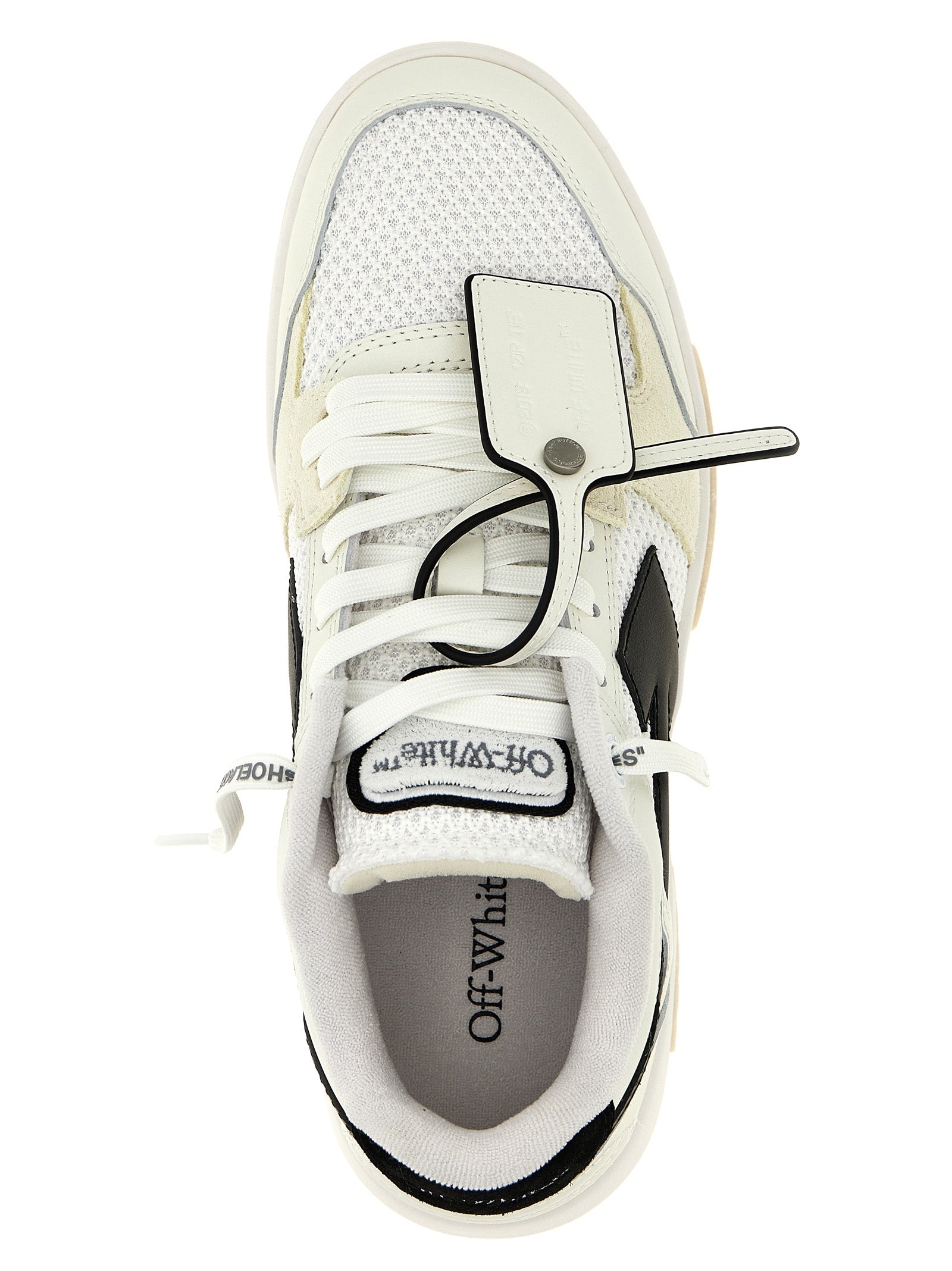 Off-White Bicolor Athletic Sneakers - Luxury Footwear Redefined
