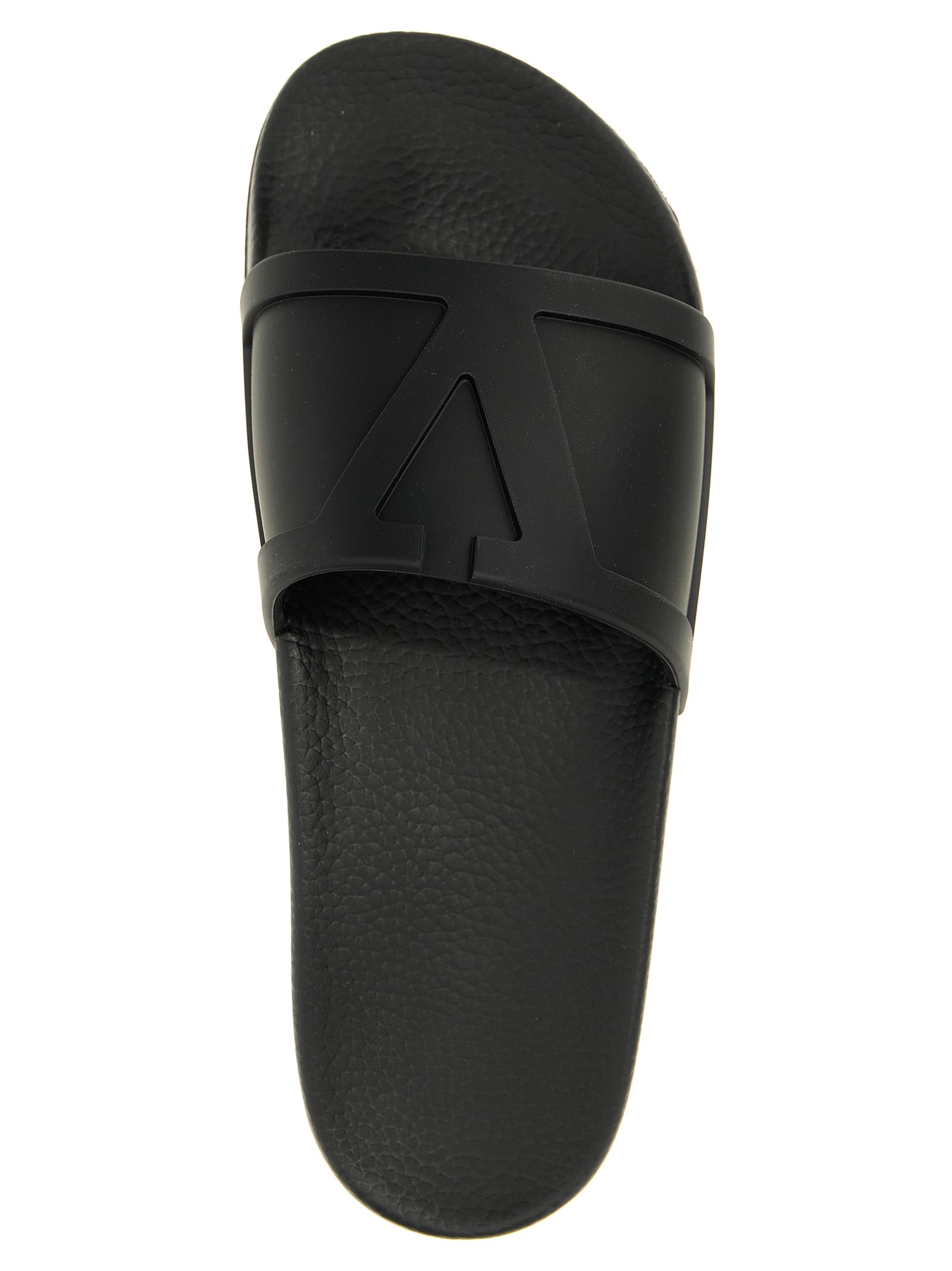 Valentino Garavani Black Plastic Slides - Luxury Footwear Redefined