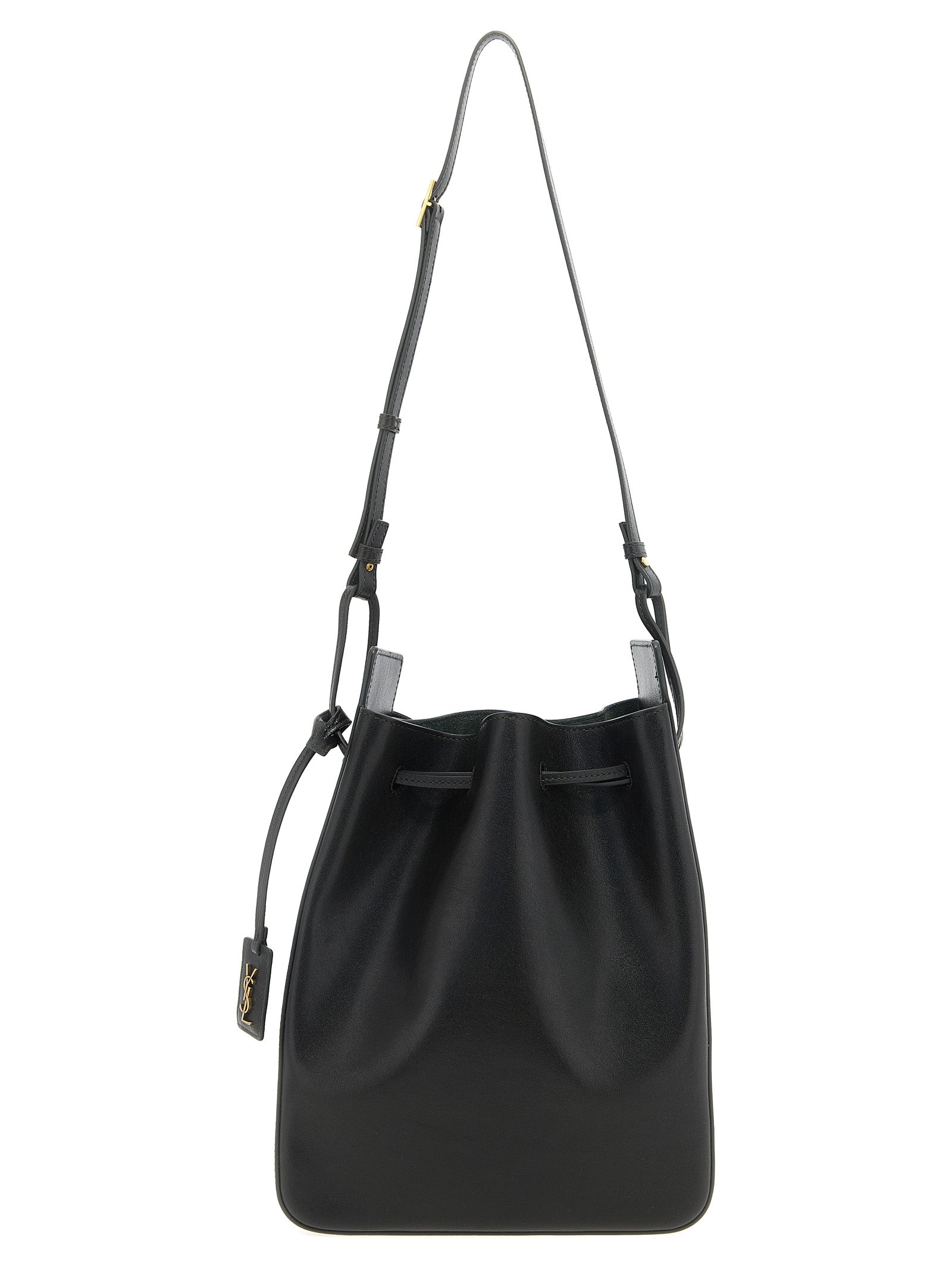 Saint Laurent Bicolor Calfskin Crossbody Bag - Timeless Luxury