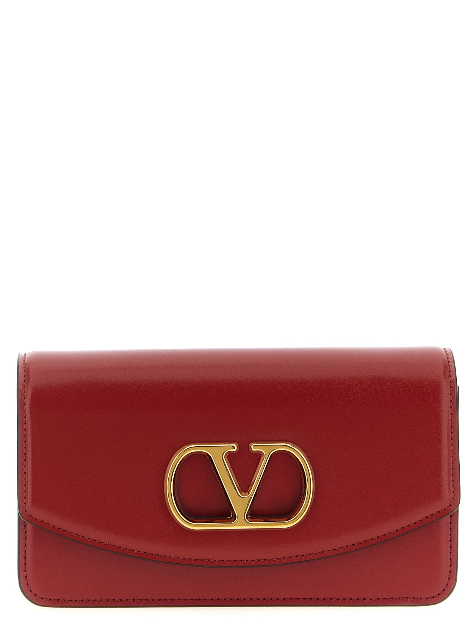 Valentino Garavani Calfskin Clutch Bag - Timeless Luxury