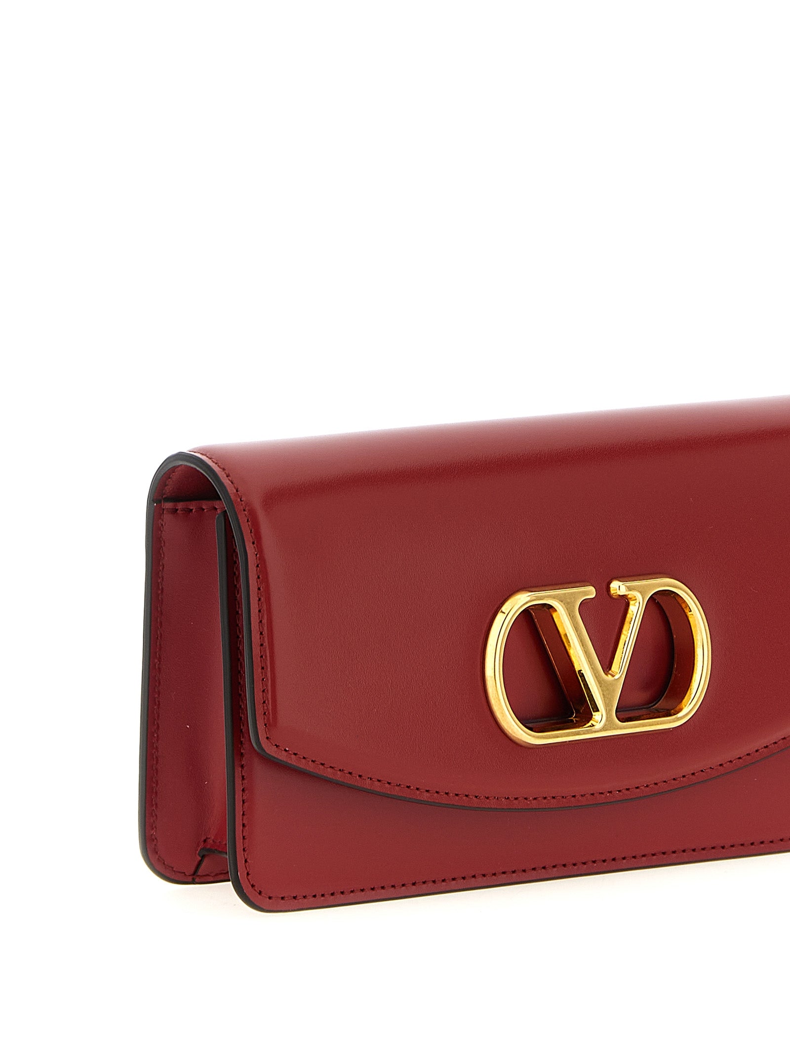 Valentino Garavani Calfskin Clutch Bag - Timeless Luxury