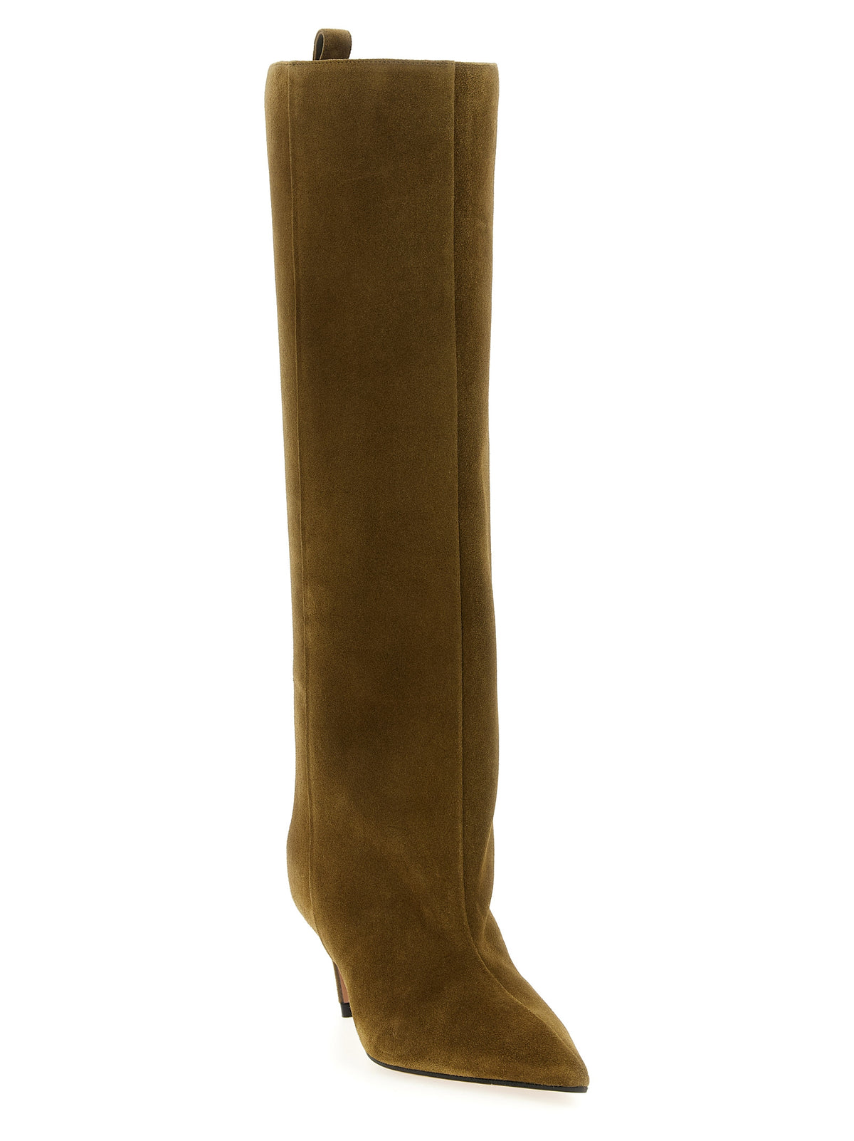 The Attico Bicolor Goatskin Over The Knee Boots - Luxe Elegance