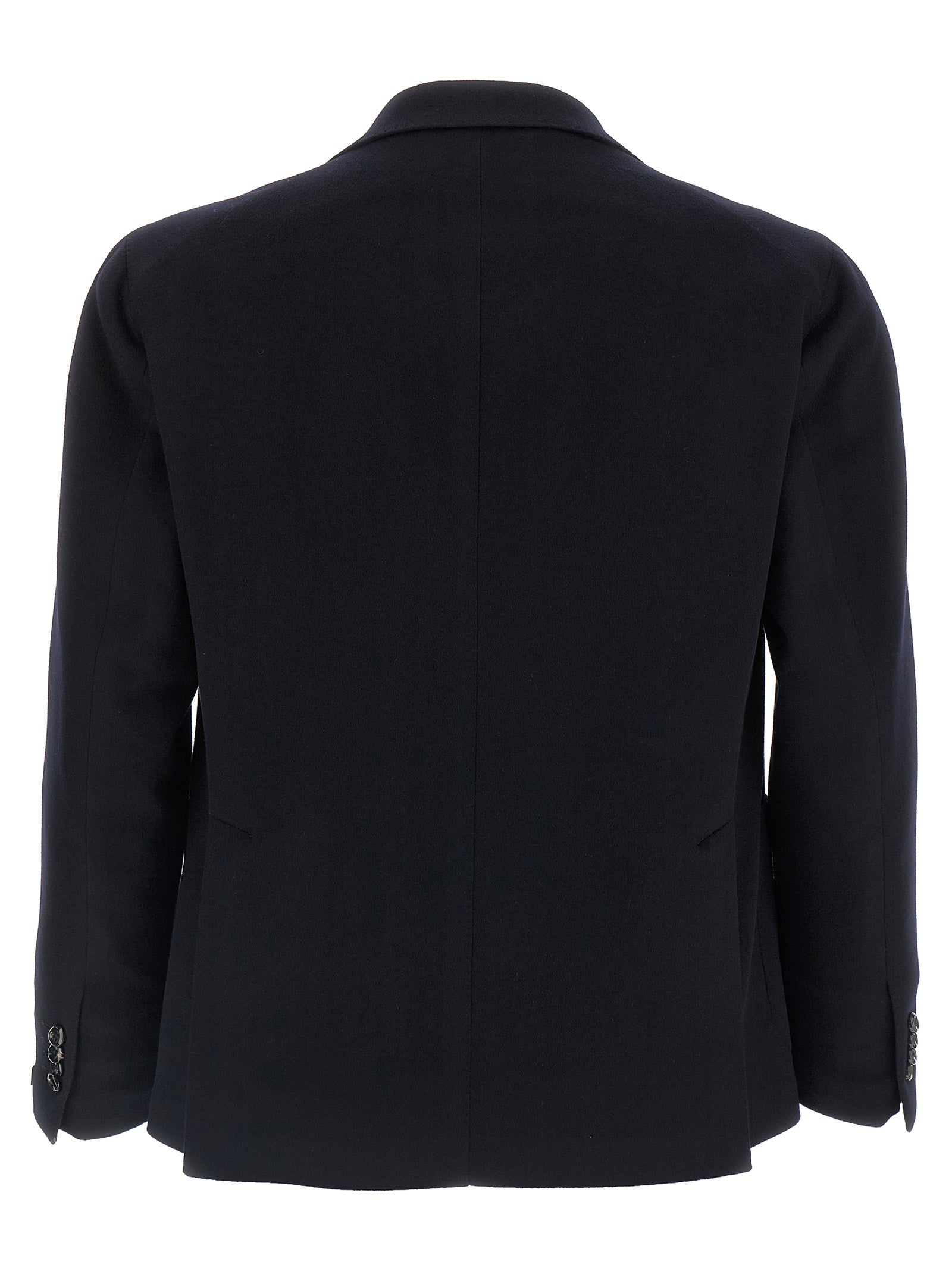 Discover the Tagliatore Blue Cashmere Blazer, a masterpiece of Italian craftsmanship, blending luxury and sophistication for the discerning individual.