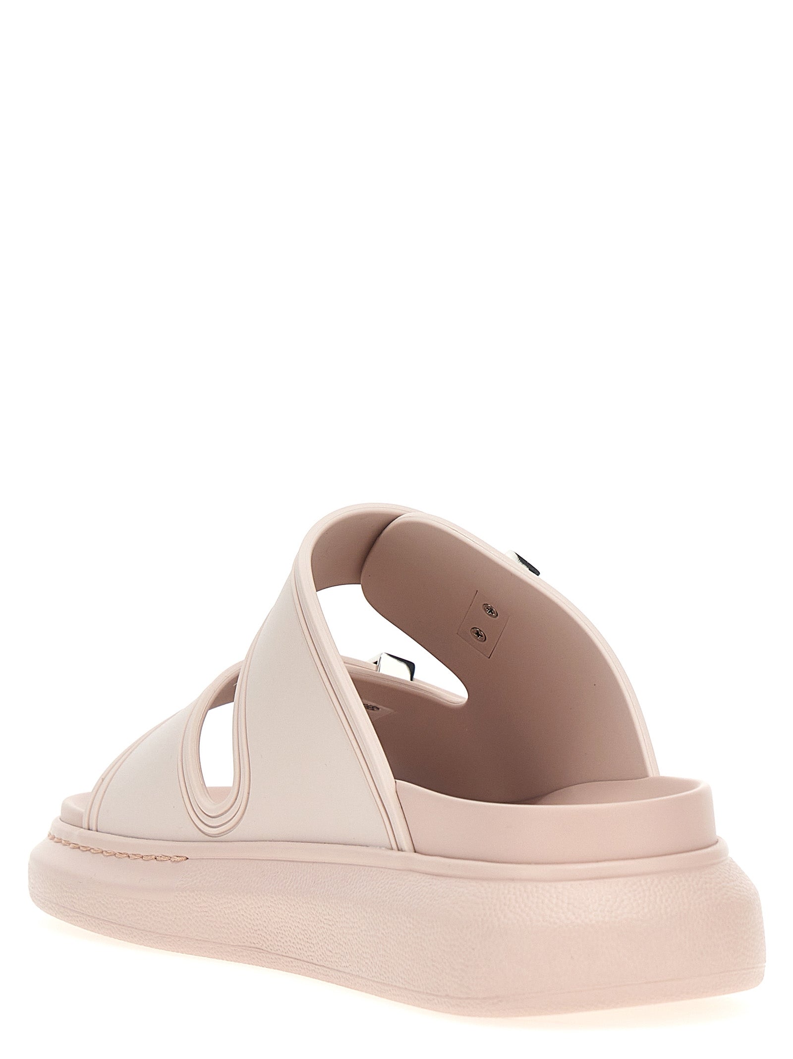 Alexander McQueen Multicolor Rubber Slides - Artisanal Luxury Footwear