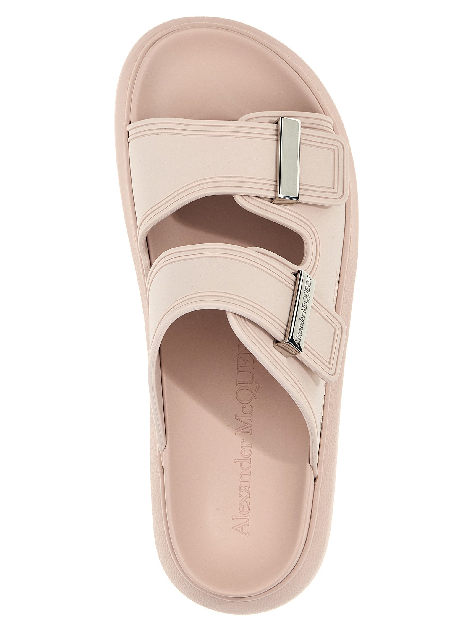 Alexander McQueen Multicolor Rubber Slides - Artisanal Luxury